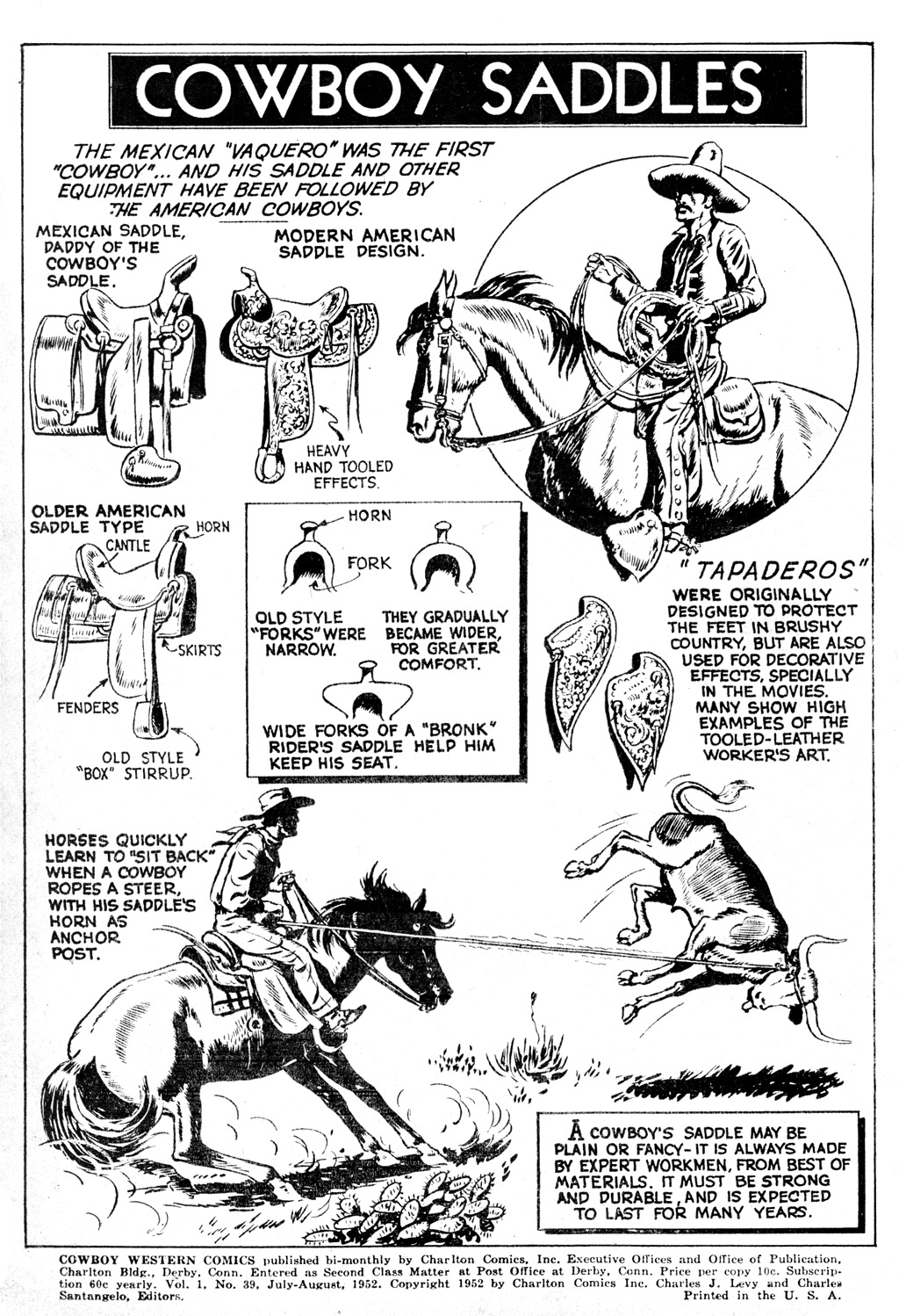 Cowboy Western Comics (1948) 39 Page 2