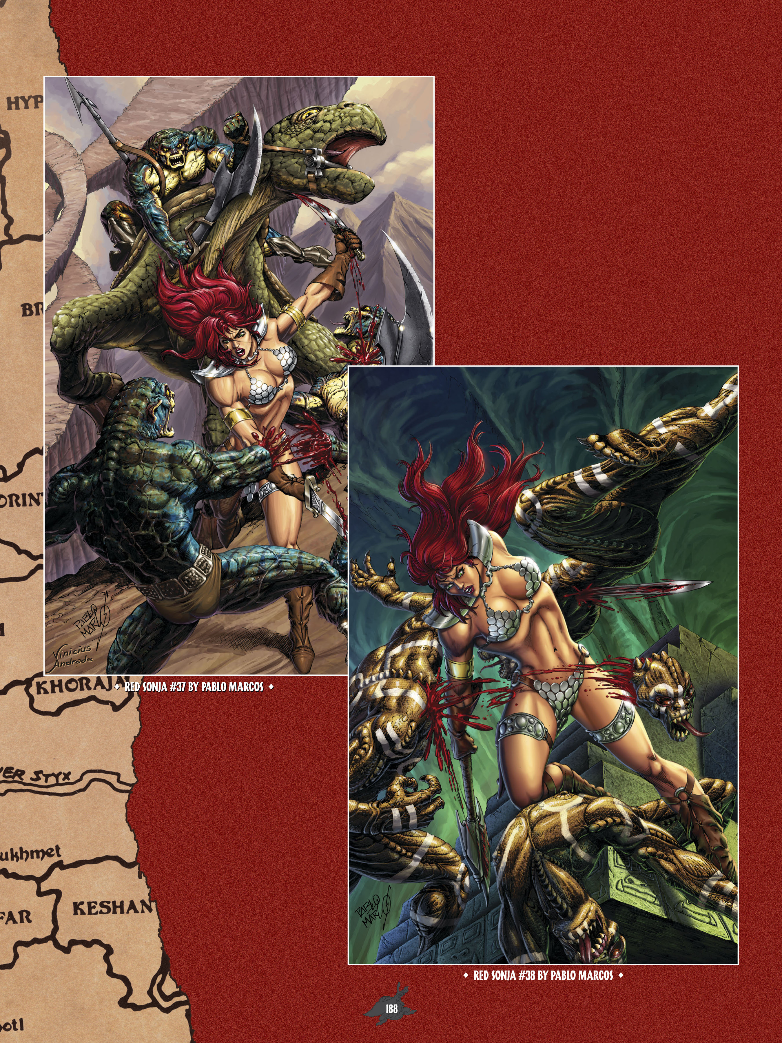 Read online The Art of Red Sonja comic -  Issue # TPB 1 (Part 2) - 80