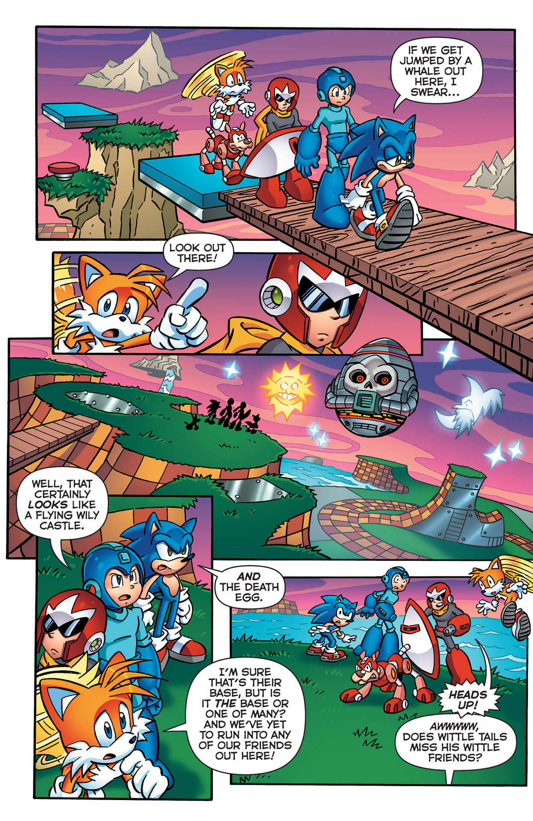 Read online Sonic Mega Man Worlds Collide comic -  Issue # Vol 2 - 28