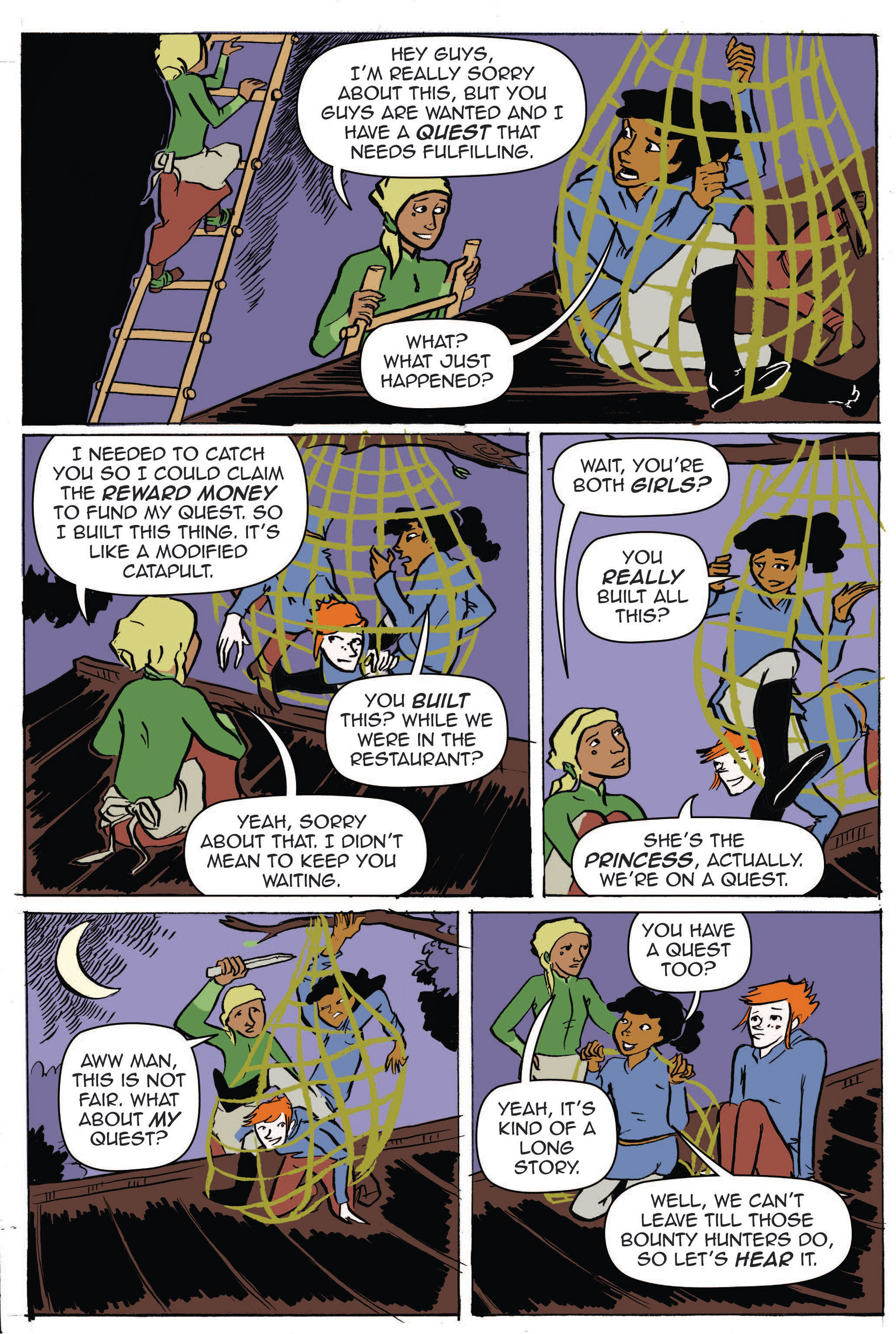 Read online Princeless Vol 2 comic -  Issue # _Special - Waiting - 9