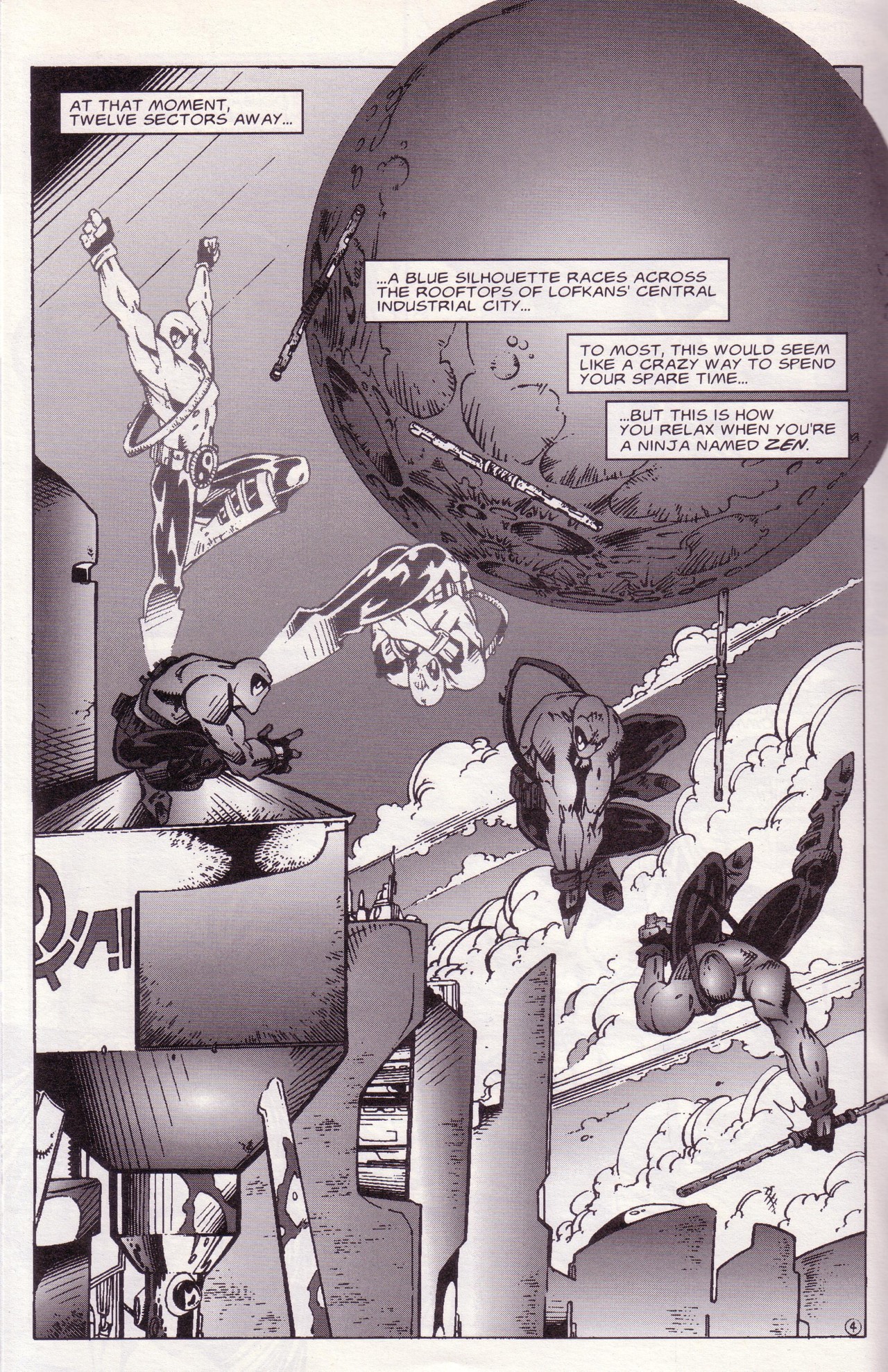 Read online Zen Intergalactic Ninja: Starquest comic -  Issue #6 - 6