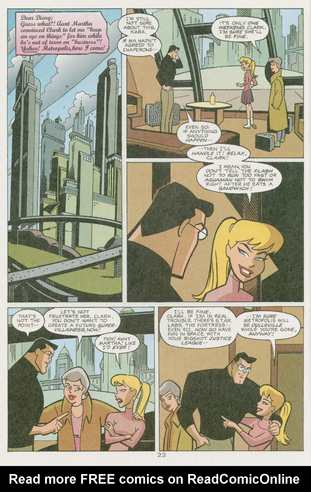 Superman Adventures Issue #21 #24 - English 23