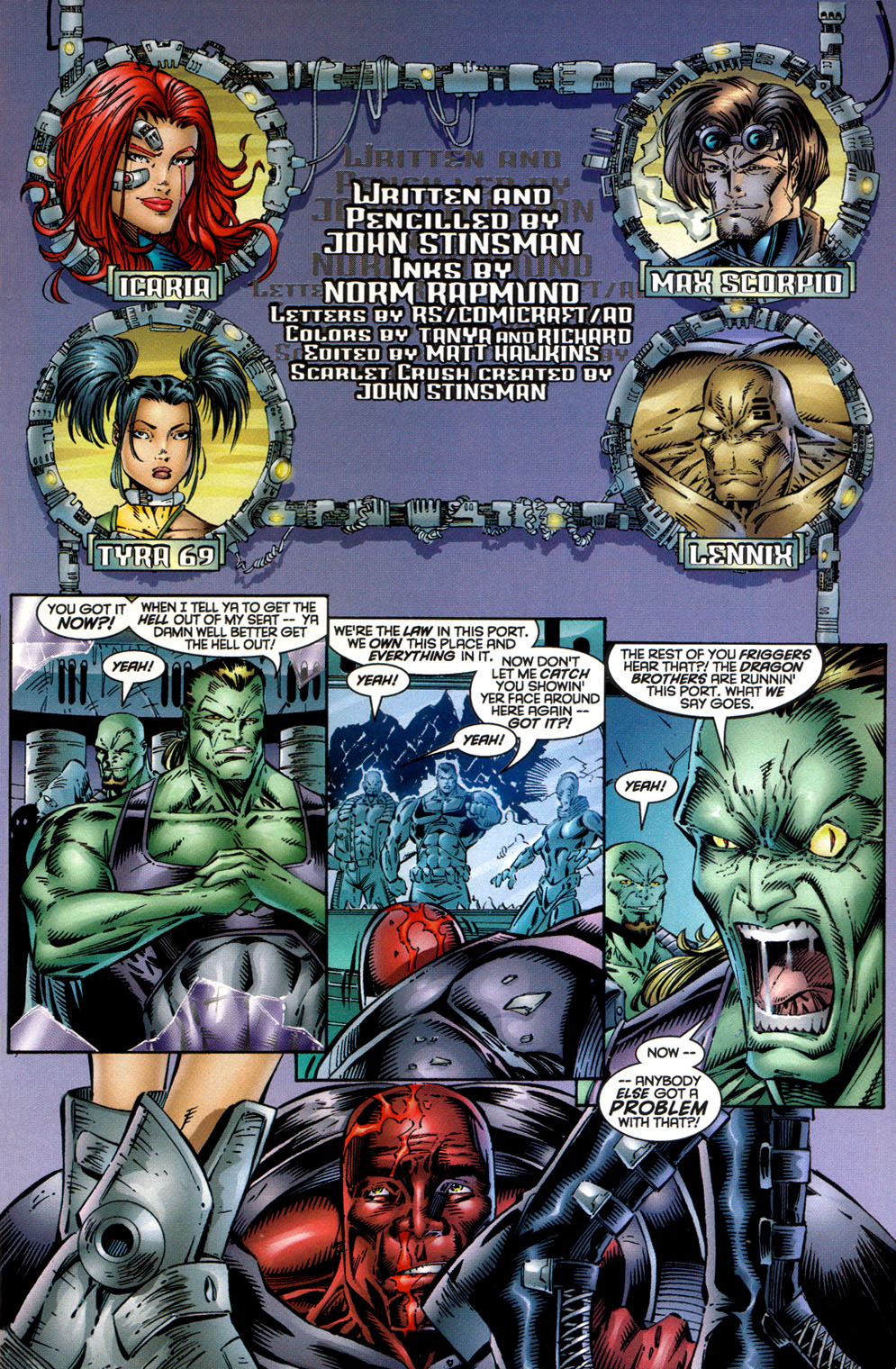 Read online Scarlet Crush comic -  Issue #1 - 7