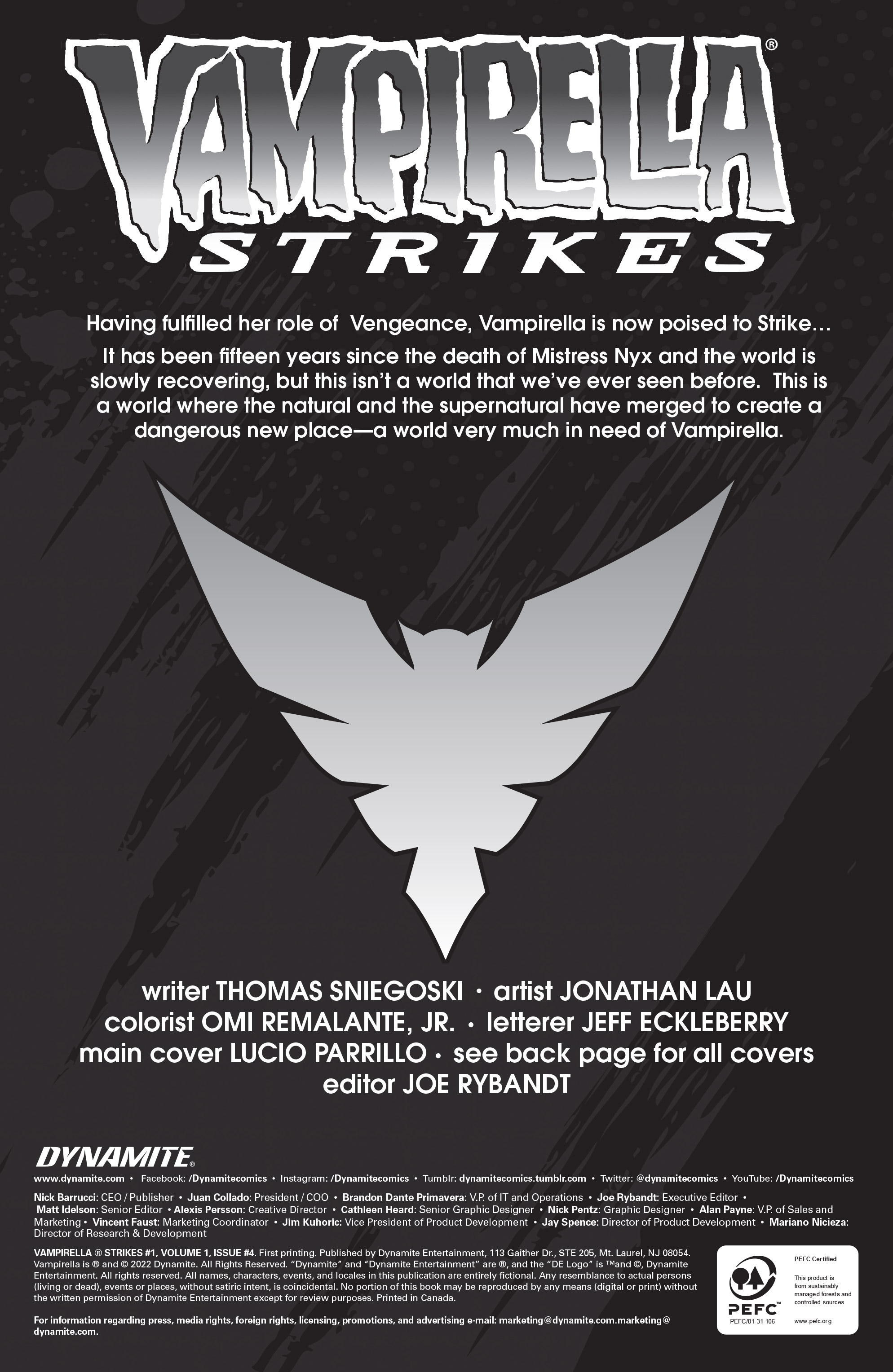Read online Vampirella Strikes (2022) comic -  Issue #4 - 6