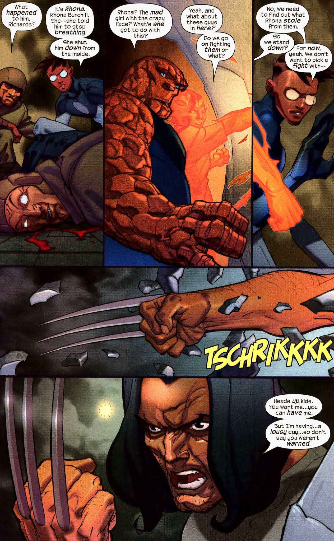 Read online Ultimate Fantastic Four/X-Men comic -  Issue # Full - 6