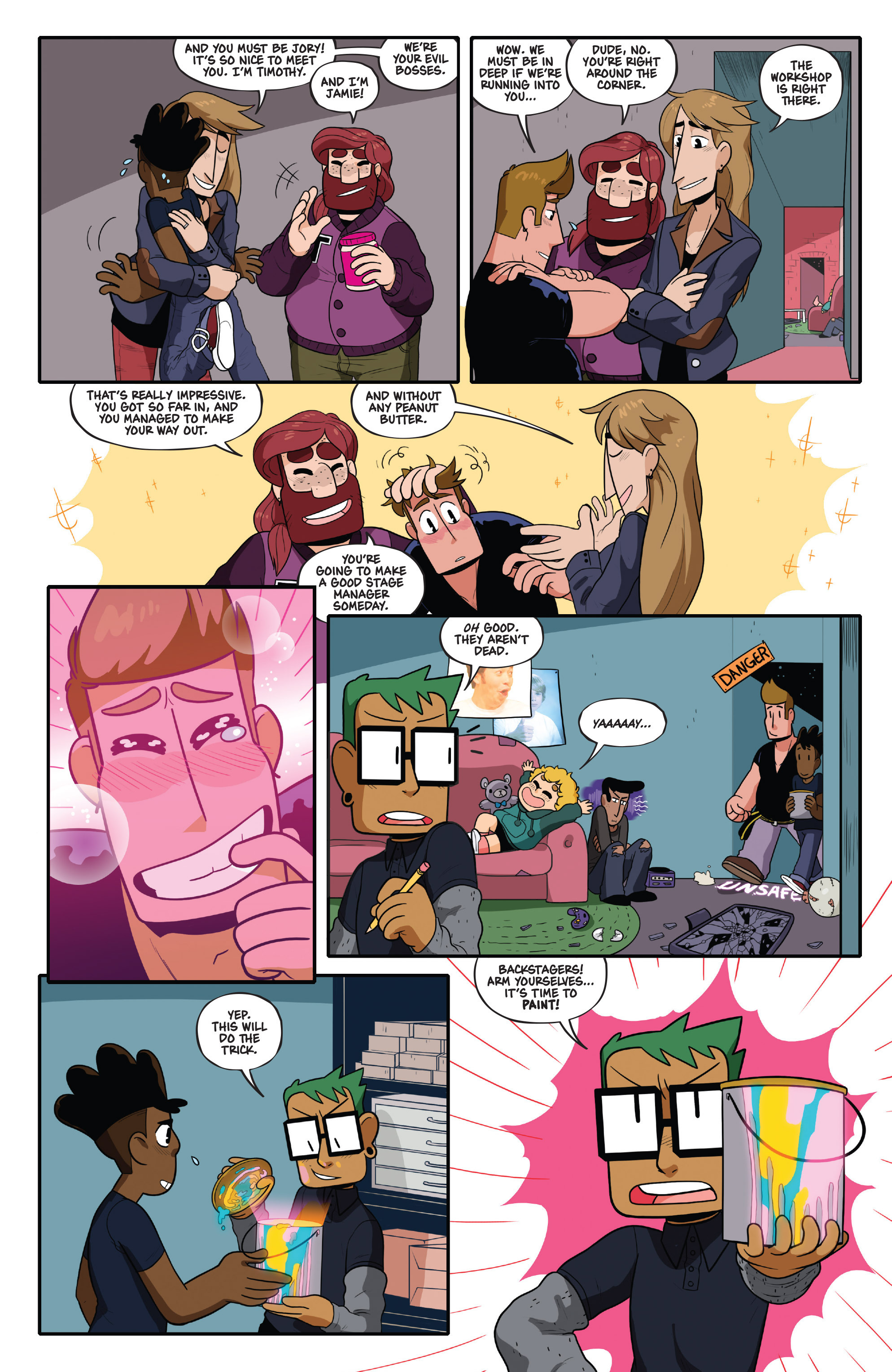 Read online The Backstagers comic -  Issue #2 - 23