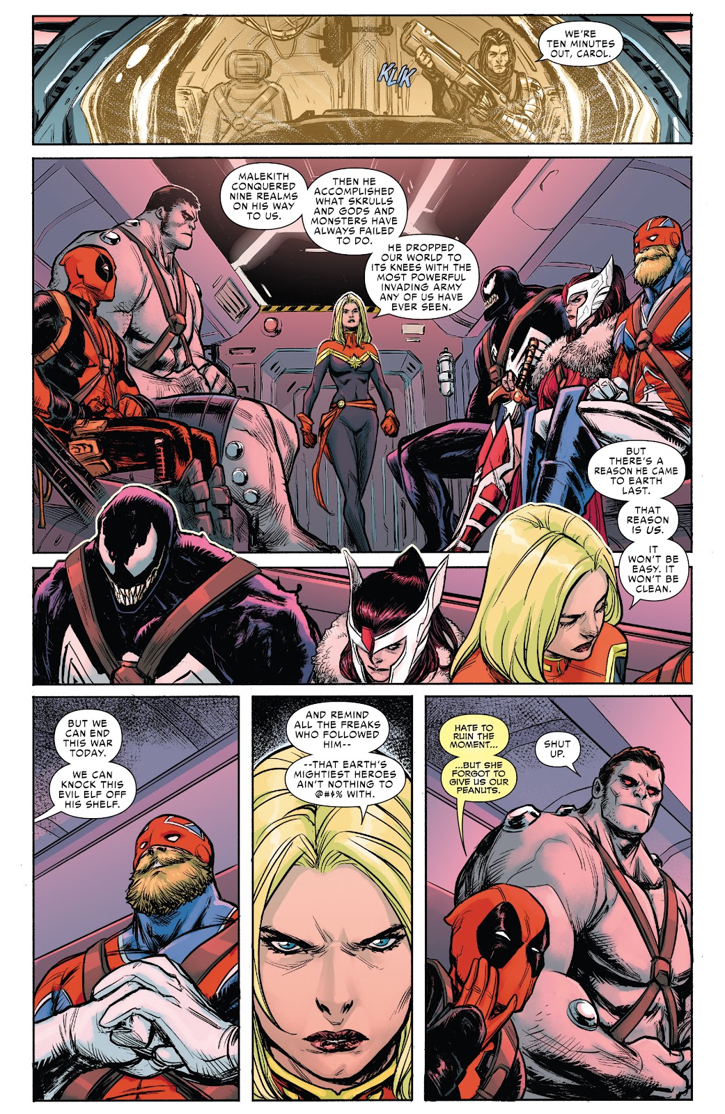 War Of The Realms Strikeforce issue The War Avengers - Page 25