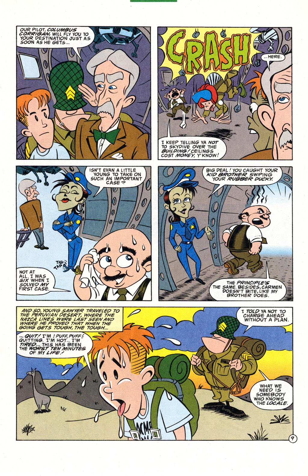 Read online Where In The World Is Carmen Sandiego? comic -  Issue #1 - 10