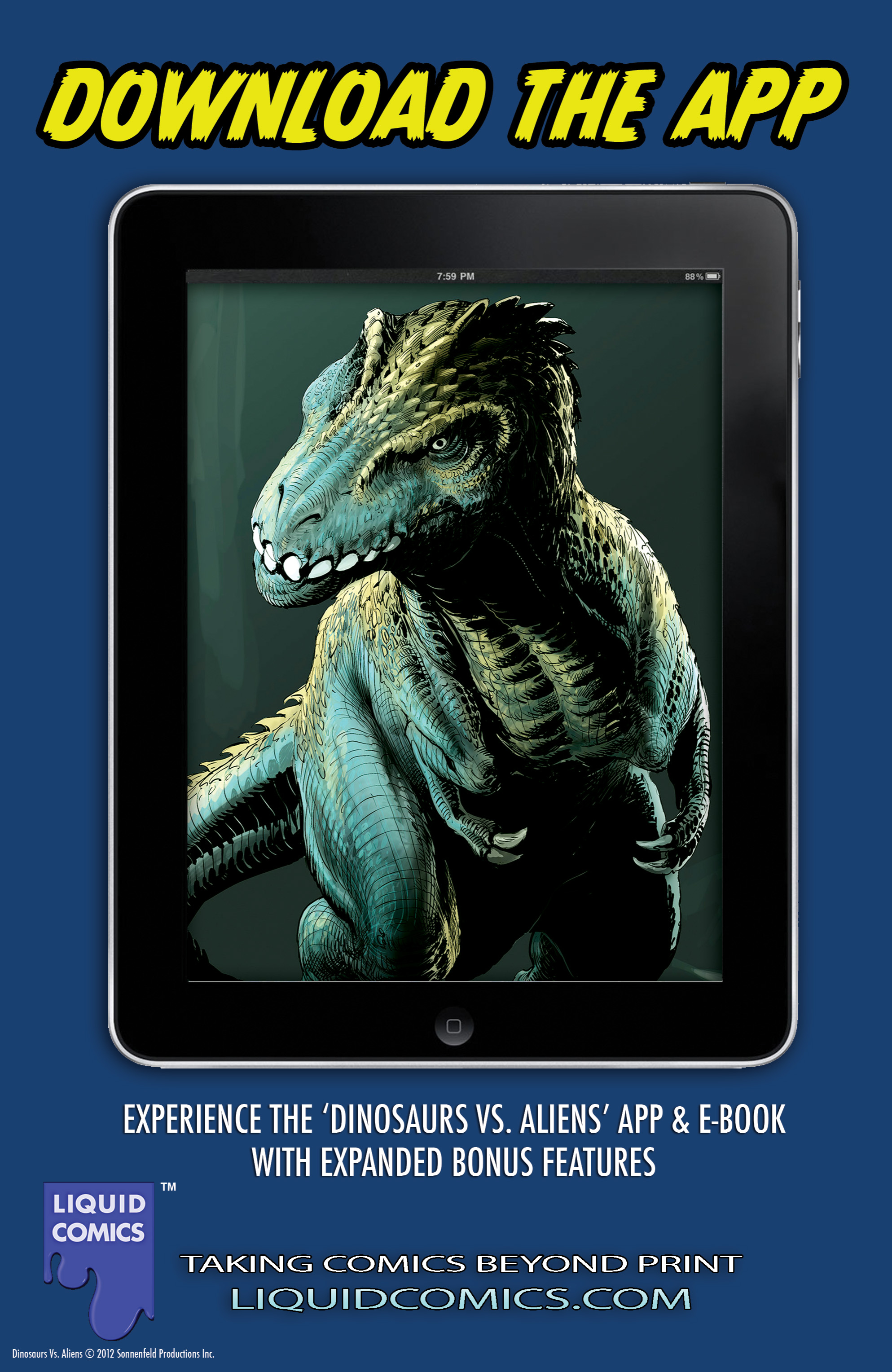 Read online Dinosaurs Vs. Aliens comic -  Issue # Full - 80