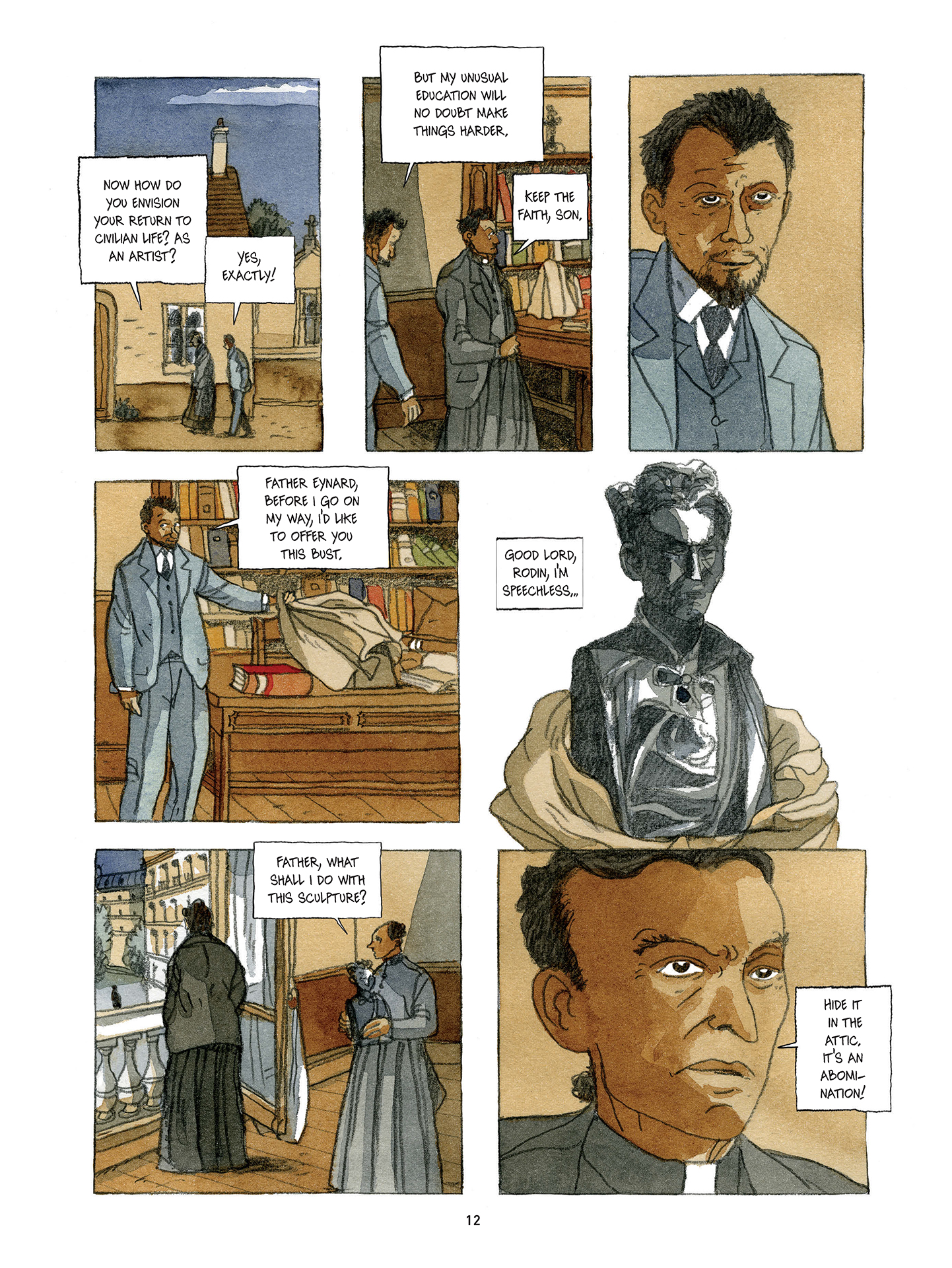 Read online Rodin: Fugit Amor, An Intimate Portrait comic -  Issue # TPB - 14