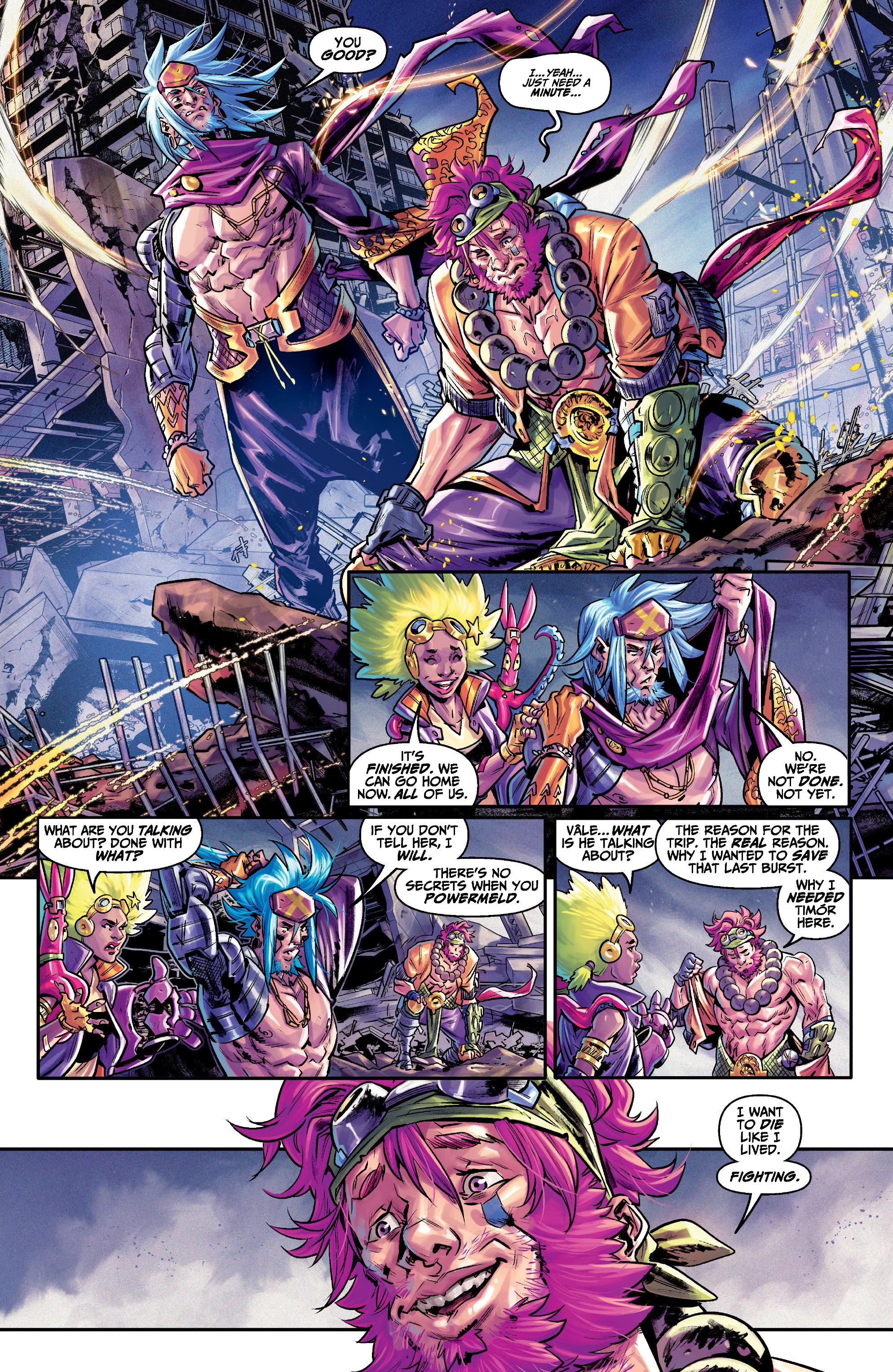 Read online No One Left To Fight II comic -  Issue #4 - 20