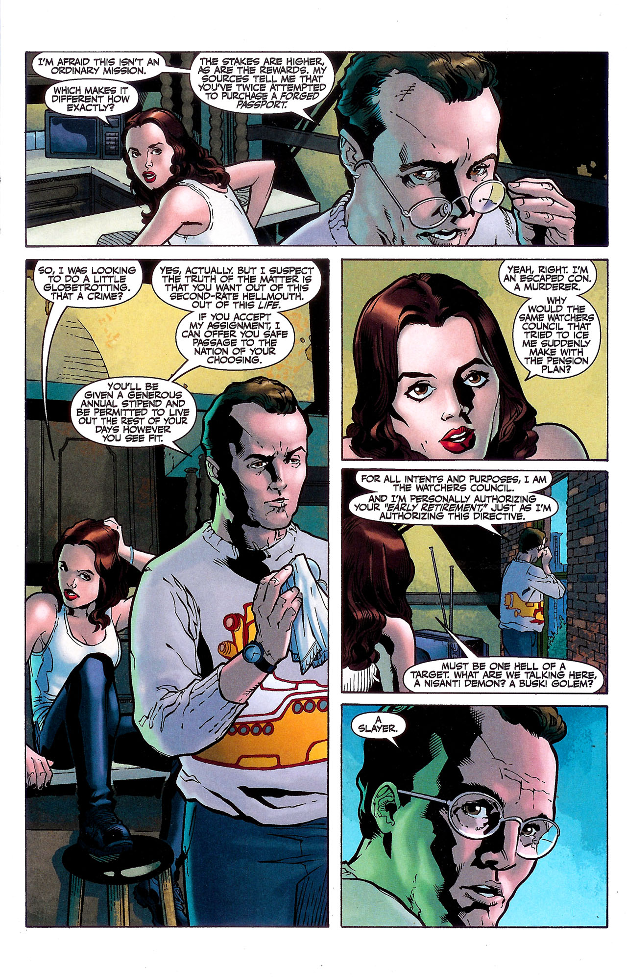 Read online Buffy the Vampire Slayer Season Eight comic -  Issue #6 - 12