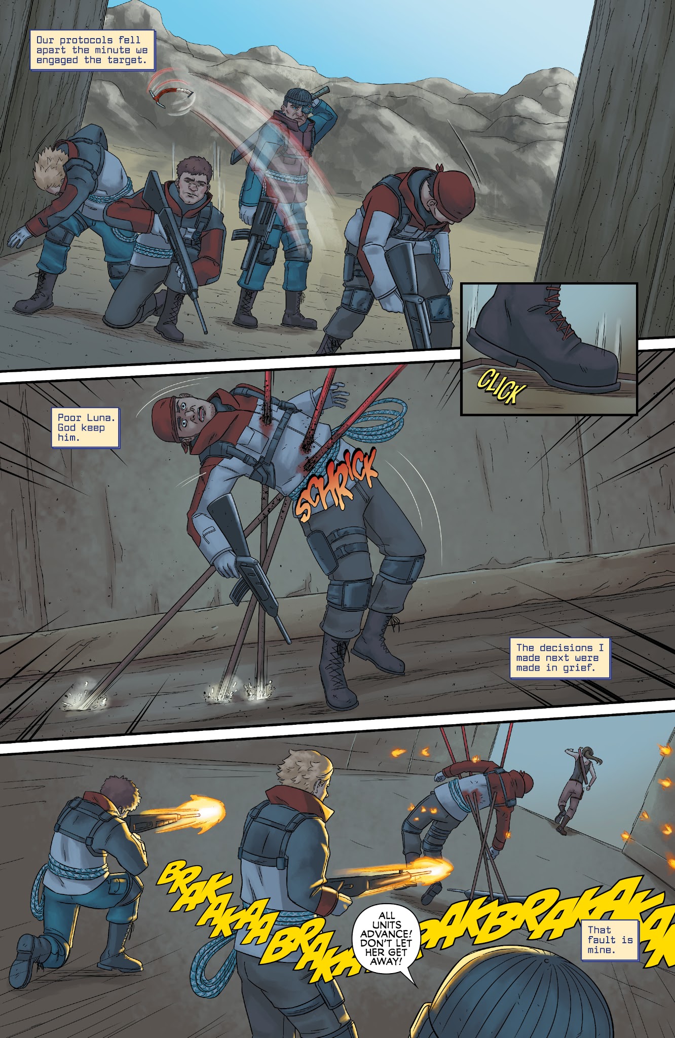 Read online Tomb Raider: Survivor's Crusade comic -  Issue #4 - 6