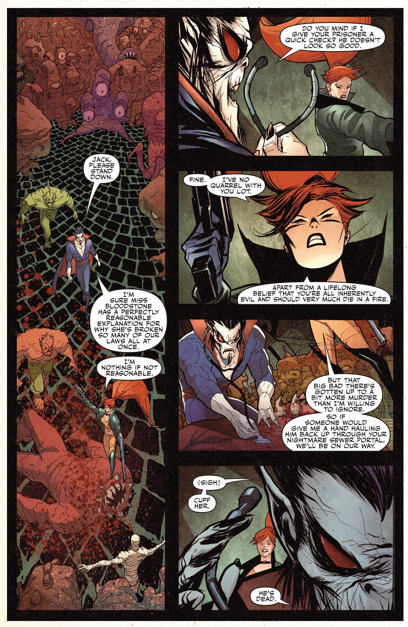 Read online Bloodstone & the Legion of Monsters comic -  Issue # TPB (Part 1) - 19