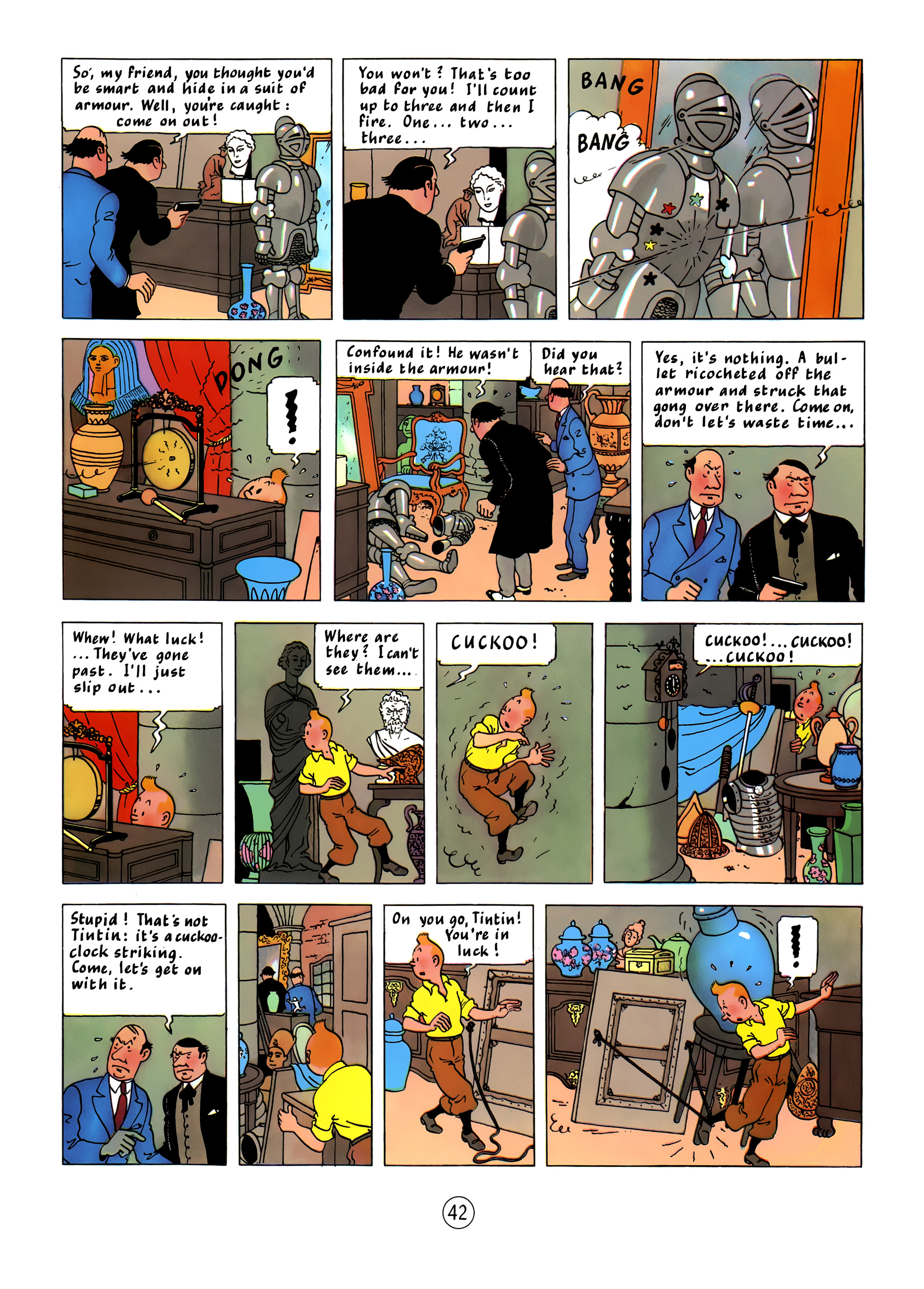 Read online The Adventures of Tintin comic -  Issue #11 - 45