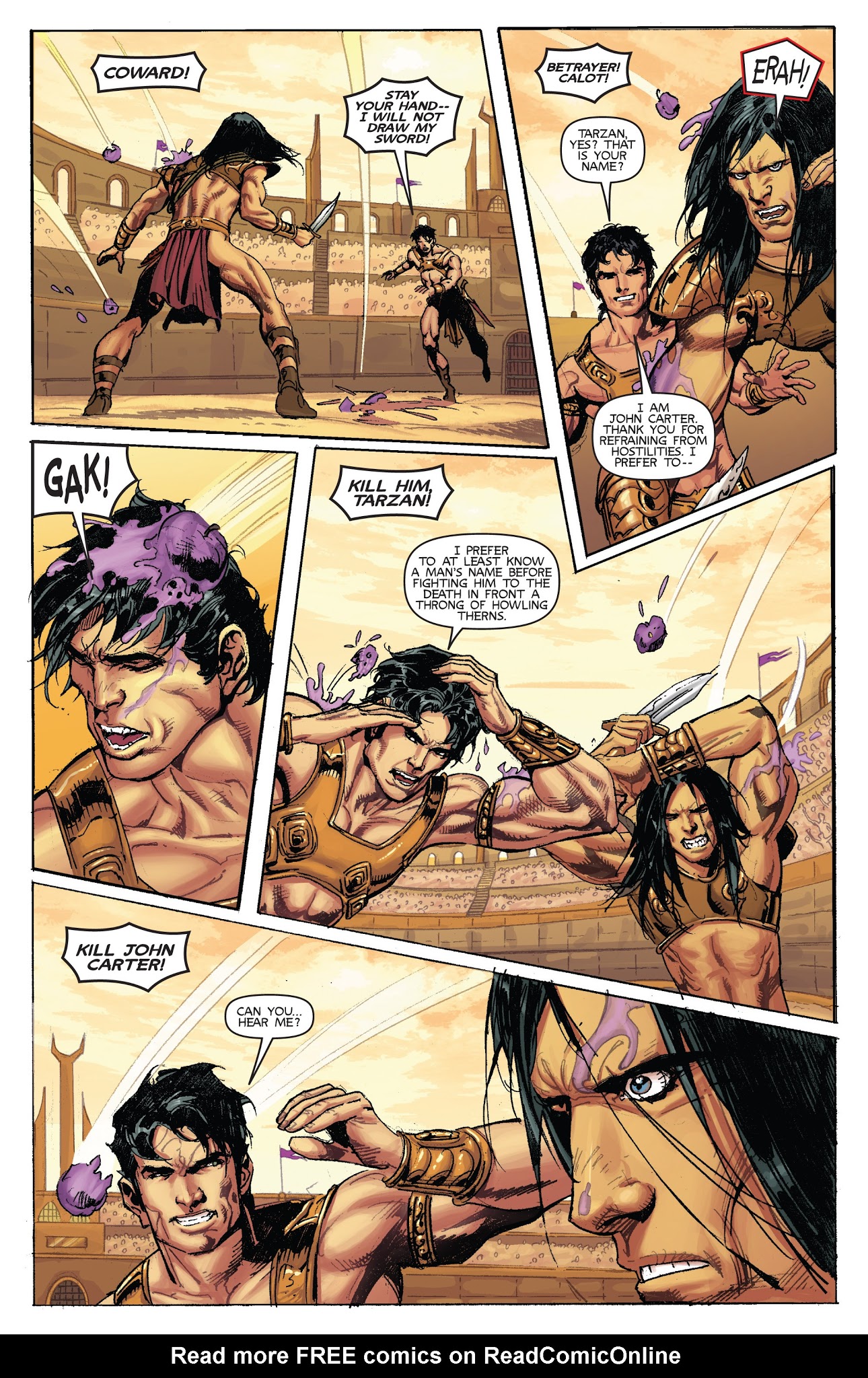 Read online Lords Of Mars comic -  Issue #5 - 7