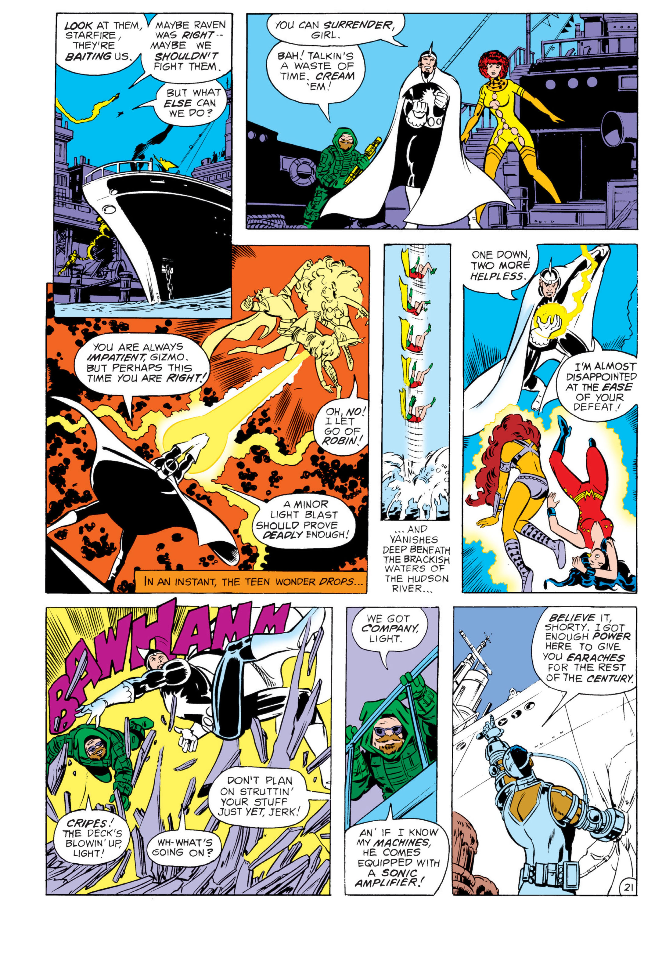 Read online The New Teen Titans (1980) comic -  Issue #3 - 22
