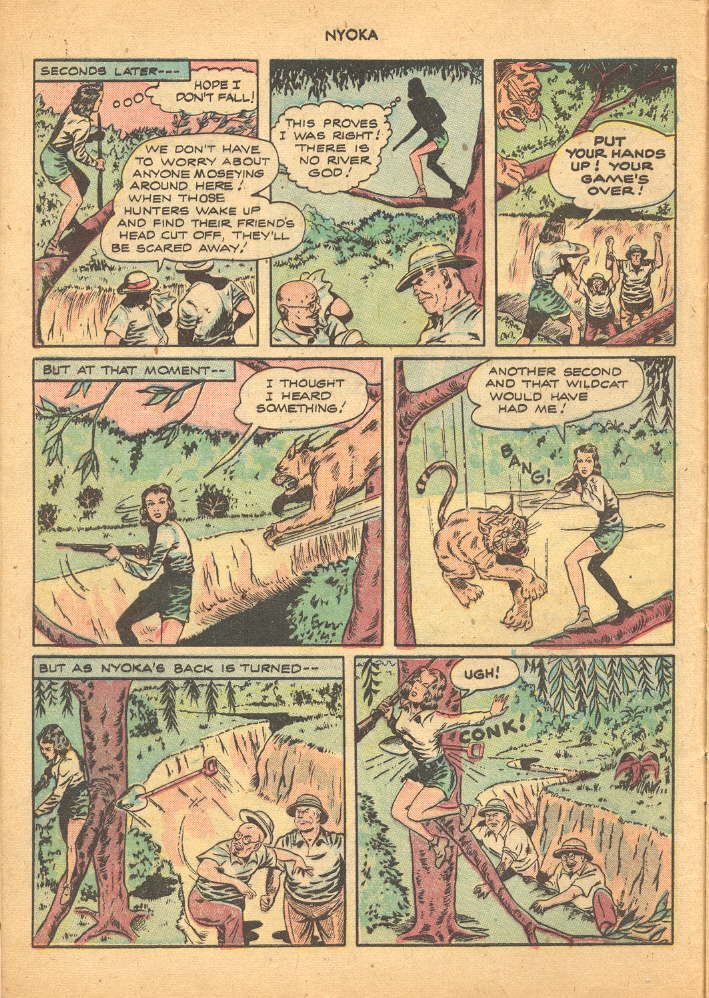 Read online Nyoka the Jungle Girl (1945) comic -  Issue #20 - 8