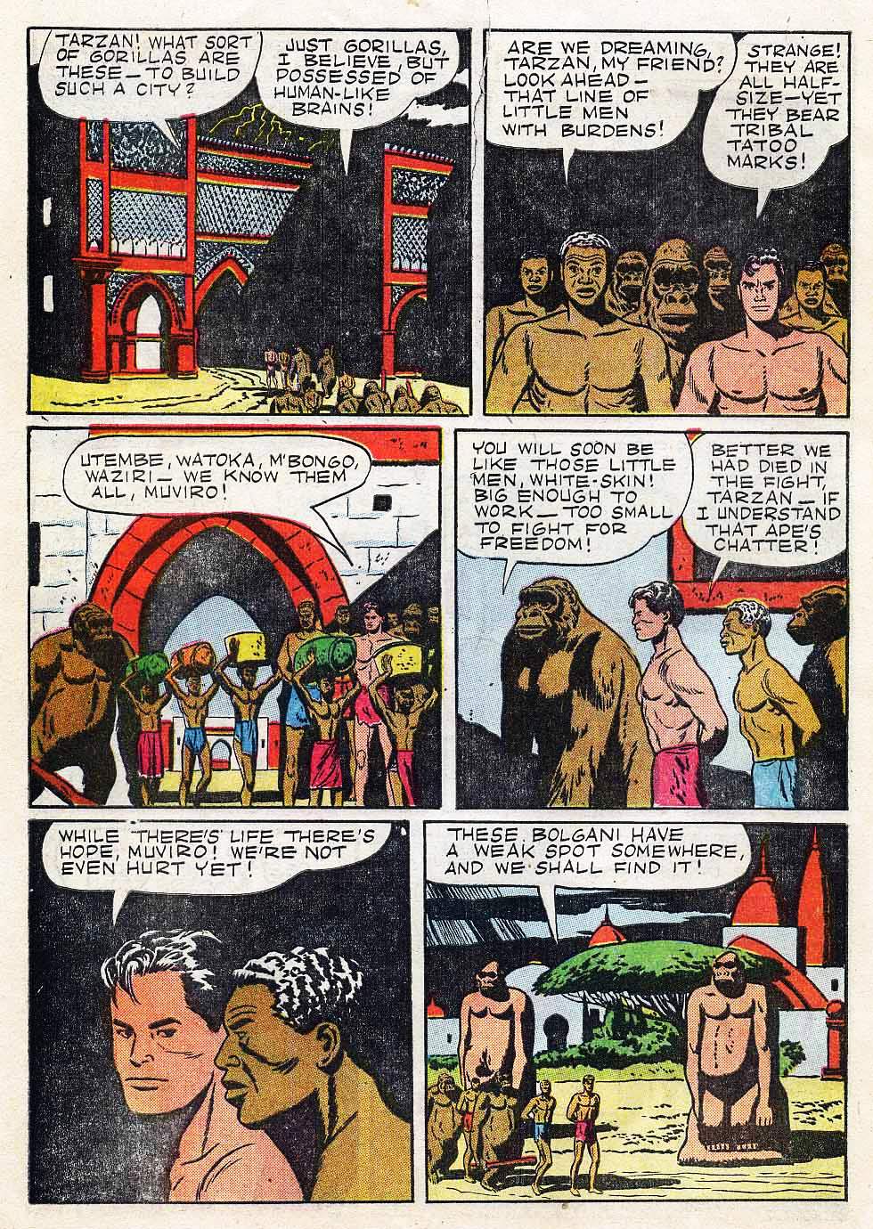 Read online Tarzan (1948) comic -  Issue #10 - 8