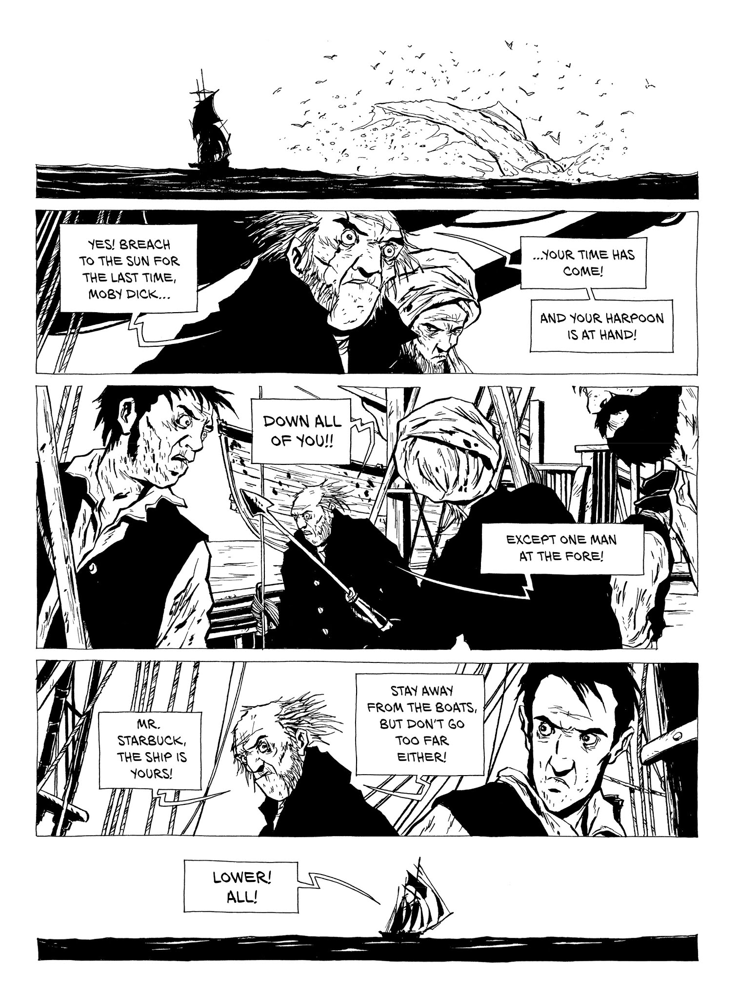Read online Moby Dick comic -  Issue # TPB (Part 3) - 19
