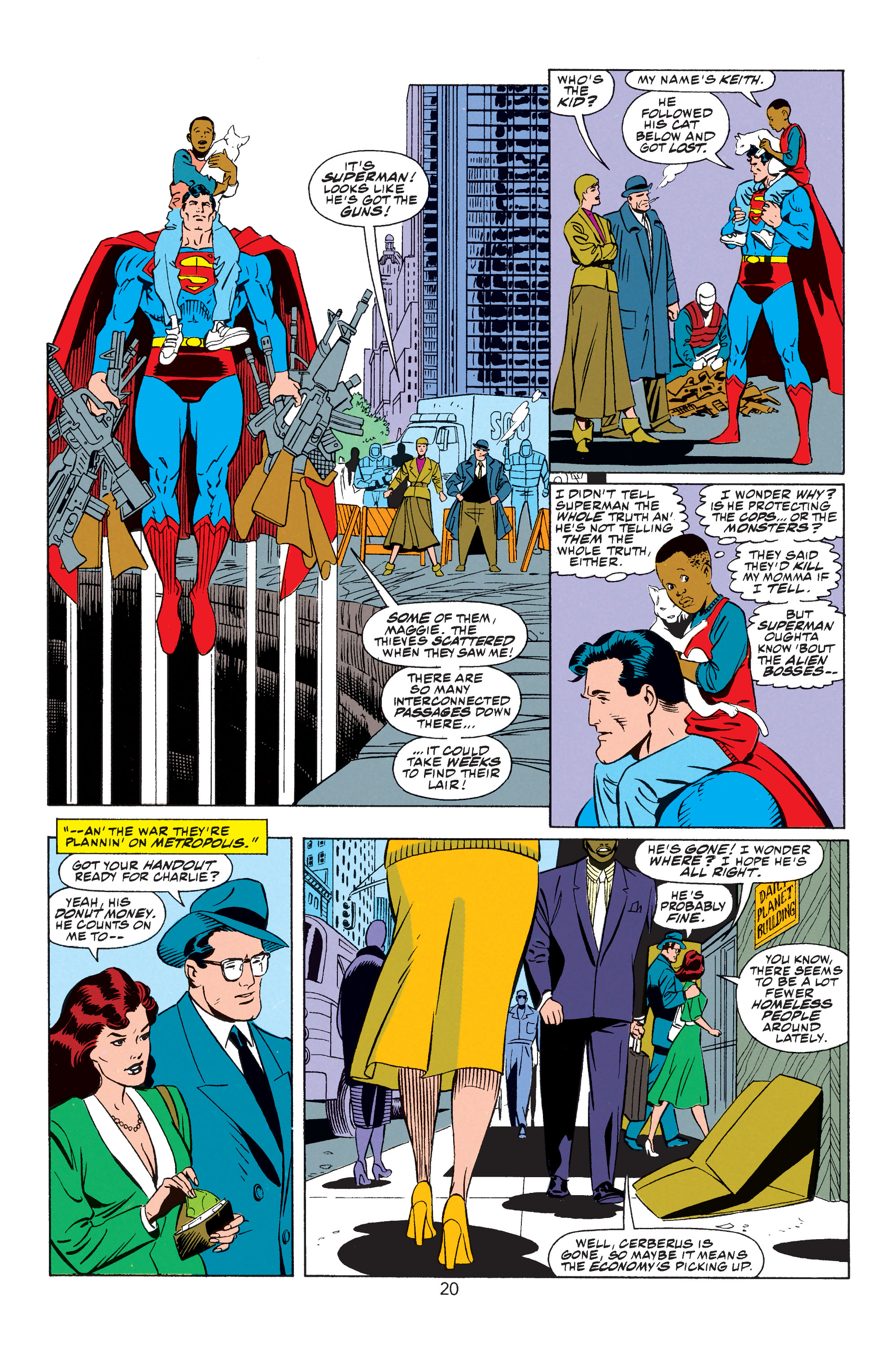 Read online Superman: The Man of Steel (1991) comic -  Issue #17 - 20