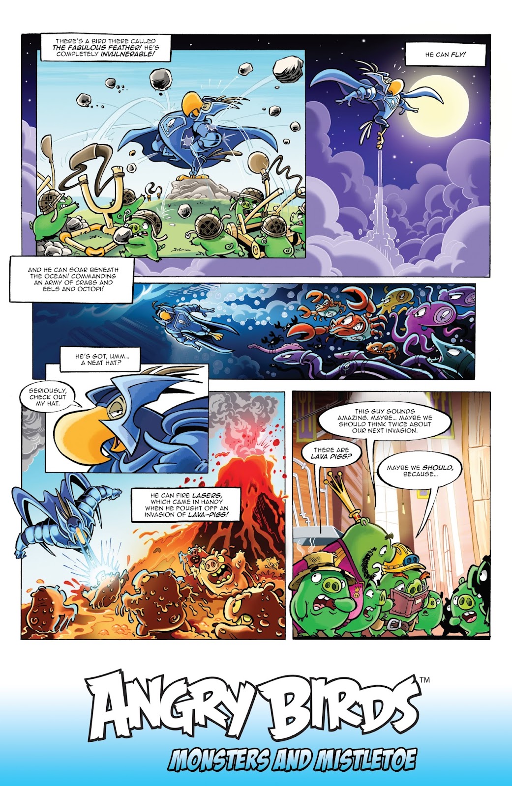 Angry Birds Comics Quarterly issue Issue Monsters and Mistletoe - Page 7