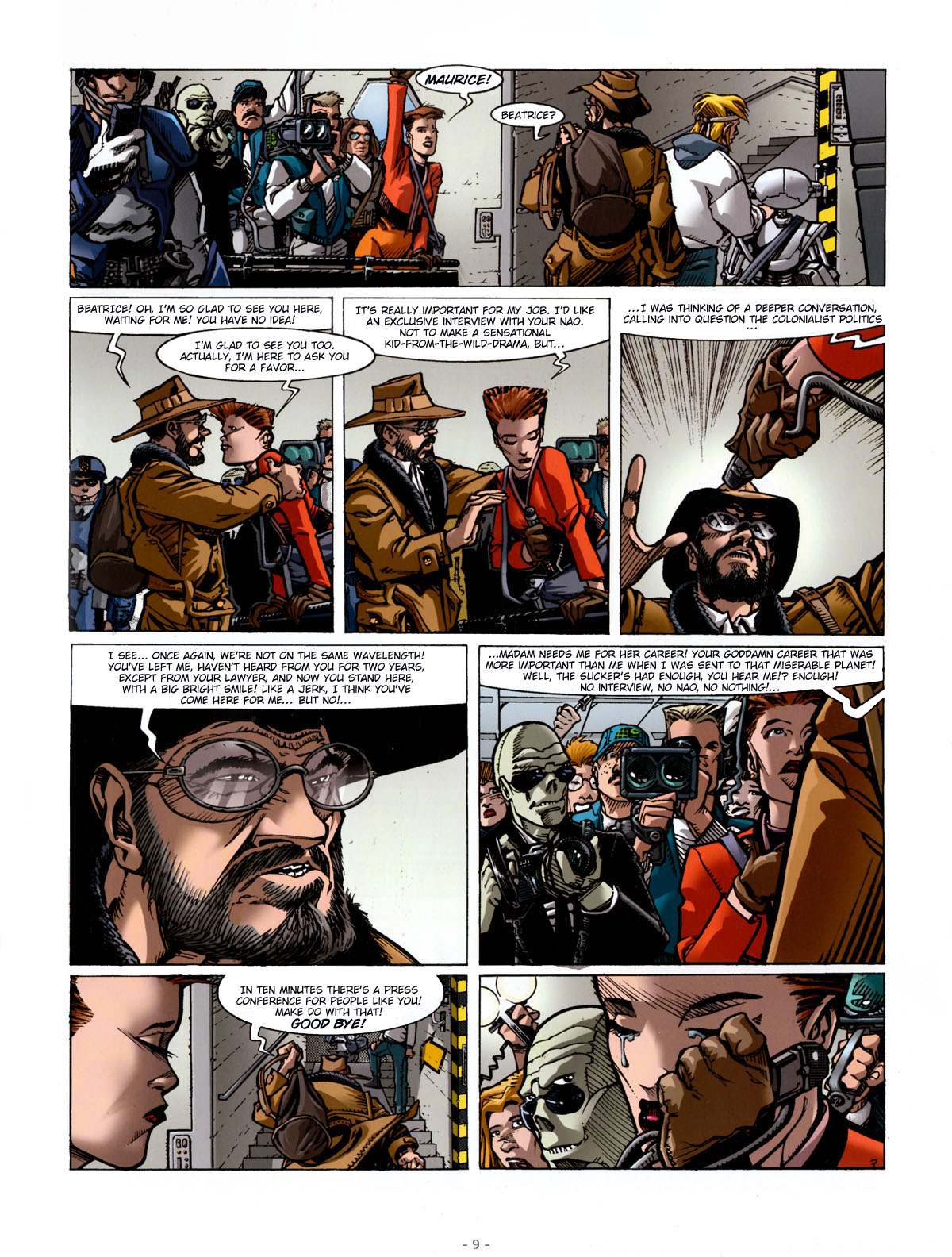 Read online Aquablue comic -  Issue #2 - 10