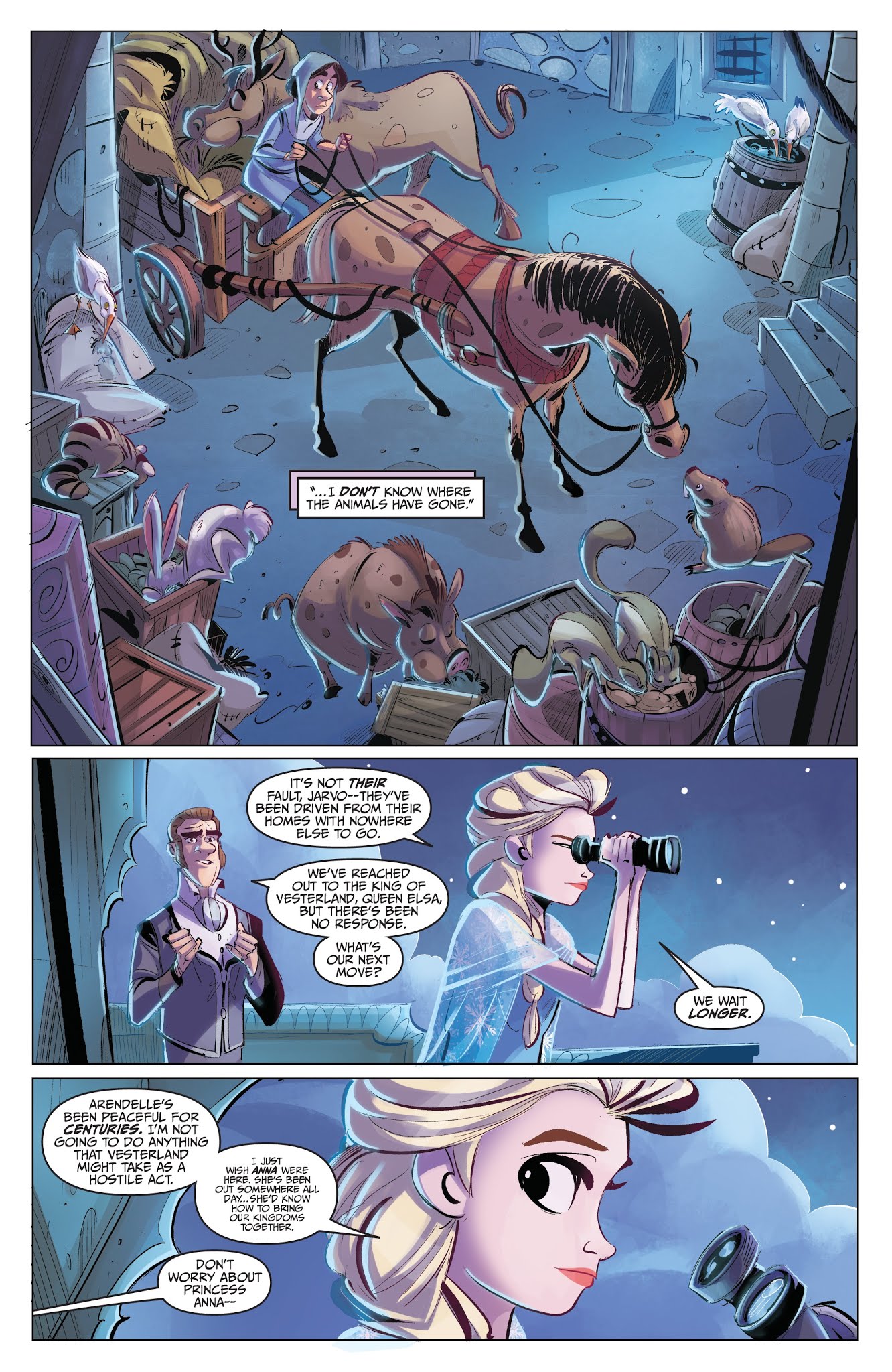 Read online Disney Frozen: Breaking Boundaries comic -  Issue #3 - 11