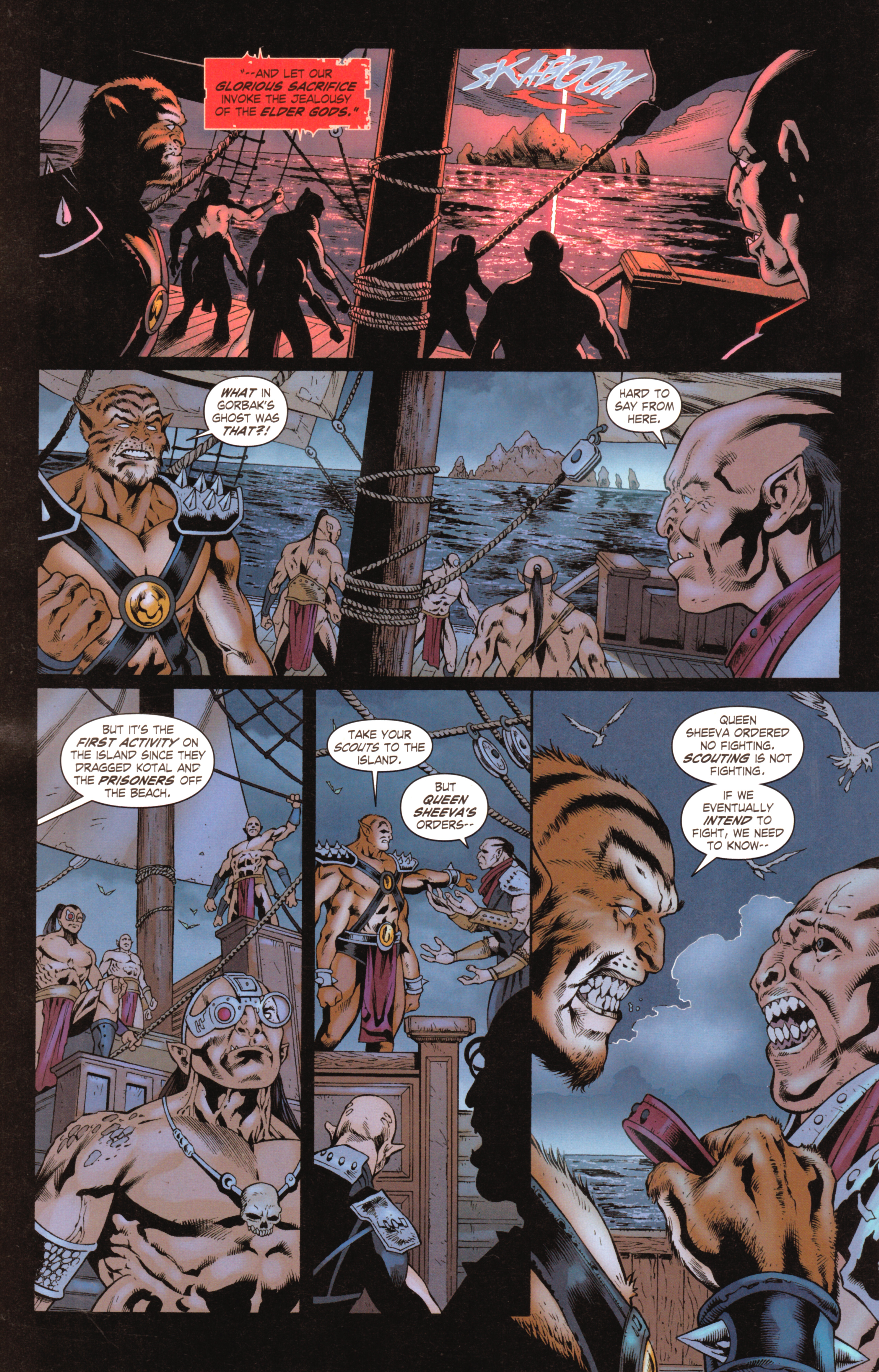 Read online Mortal Kombat X [II] comic -  Issue #10 - 22