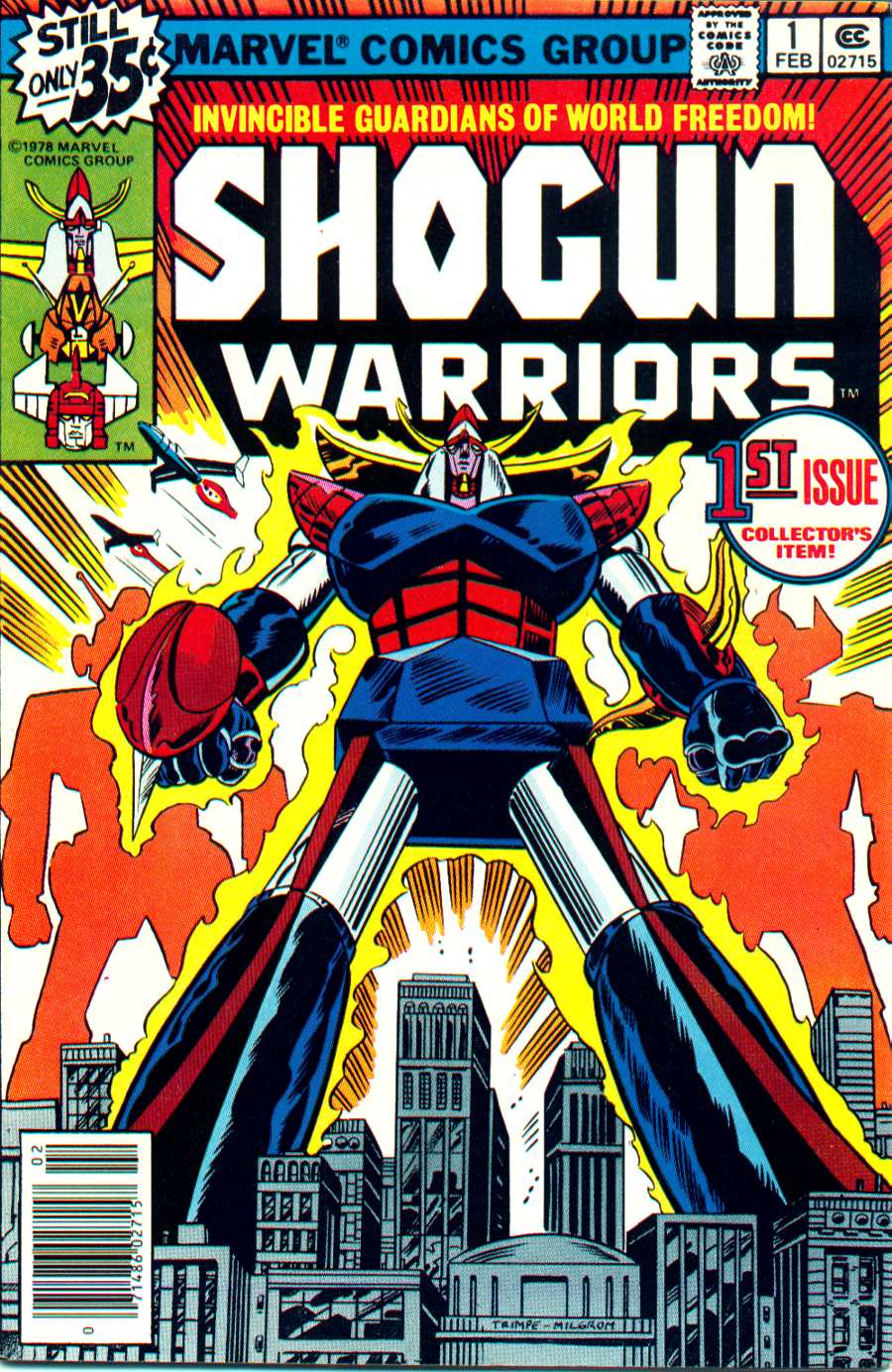 Read online Shogun Warriors comic -  Issue #1 - 1