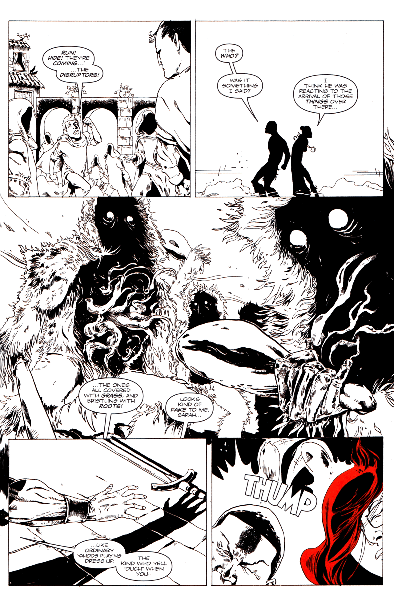 Read online Barack the Barbarian: The Fall of Red Sarah! comic -  Issue # Full - 17
