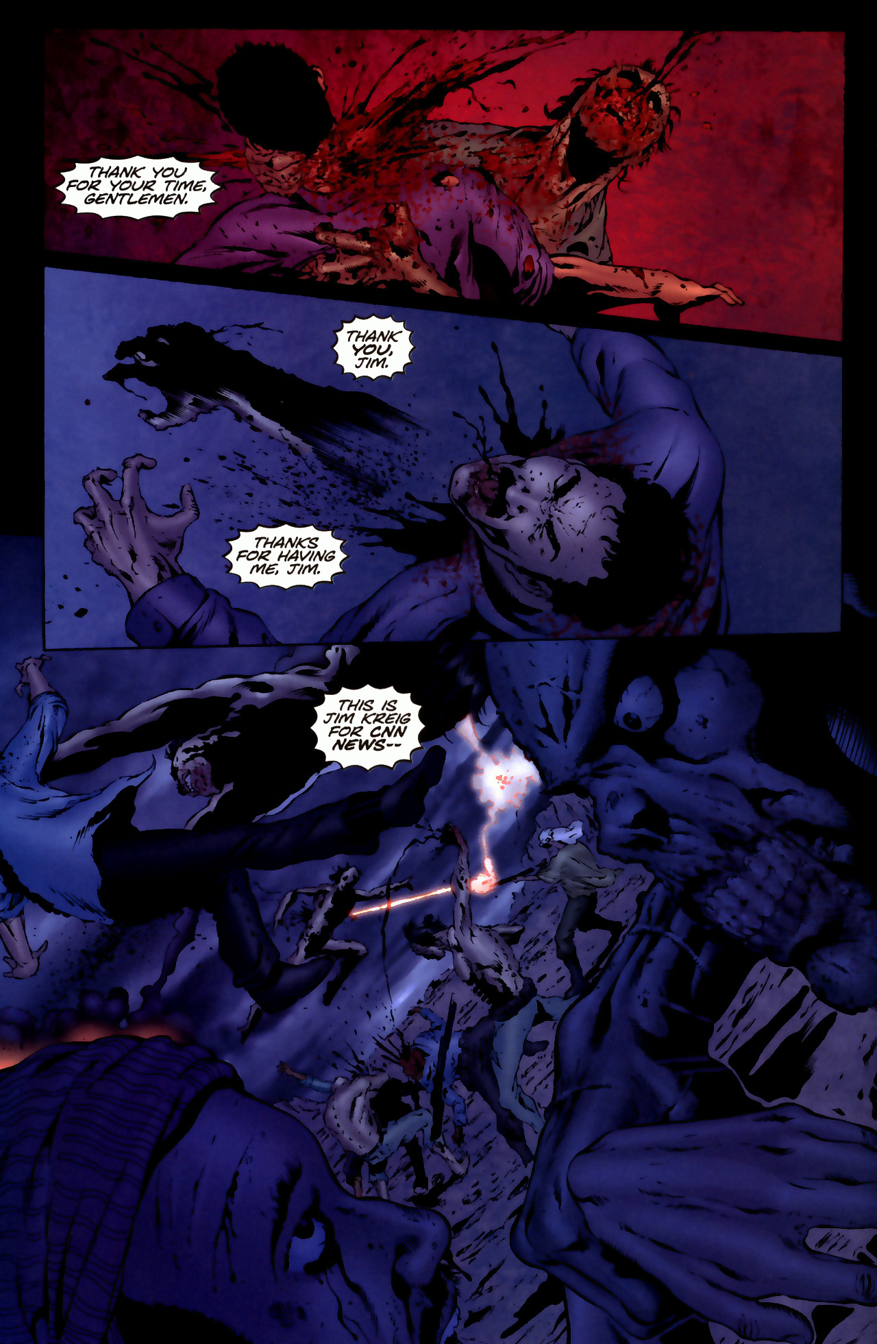 Read online ZMD: Zombies of Mass Destruction comic -  Issue #1 - 14