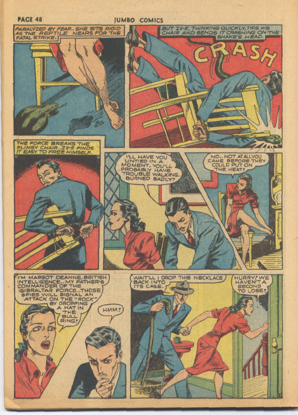 Read online Jumbo Comics comic -  Issue #33 - 50