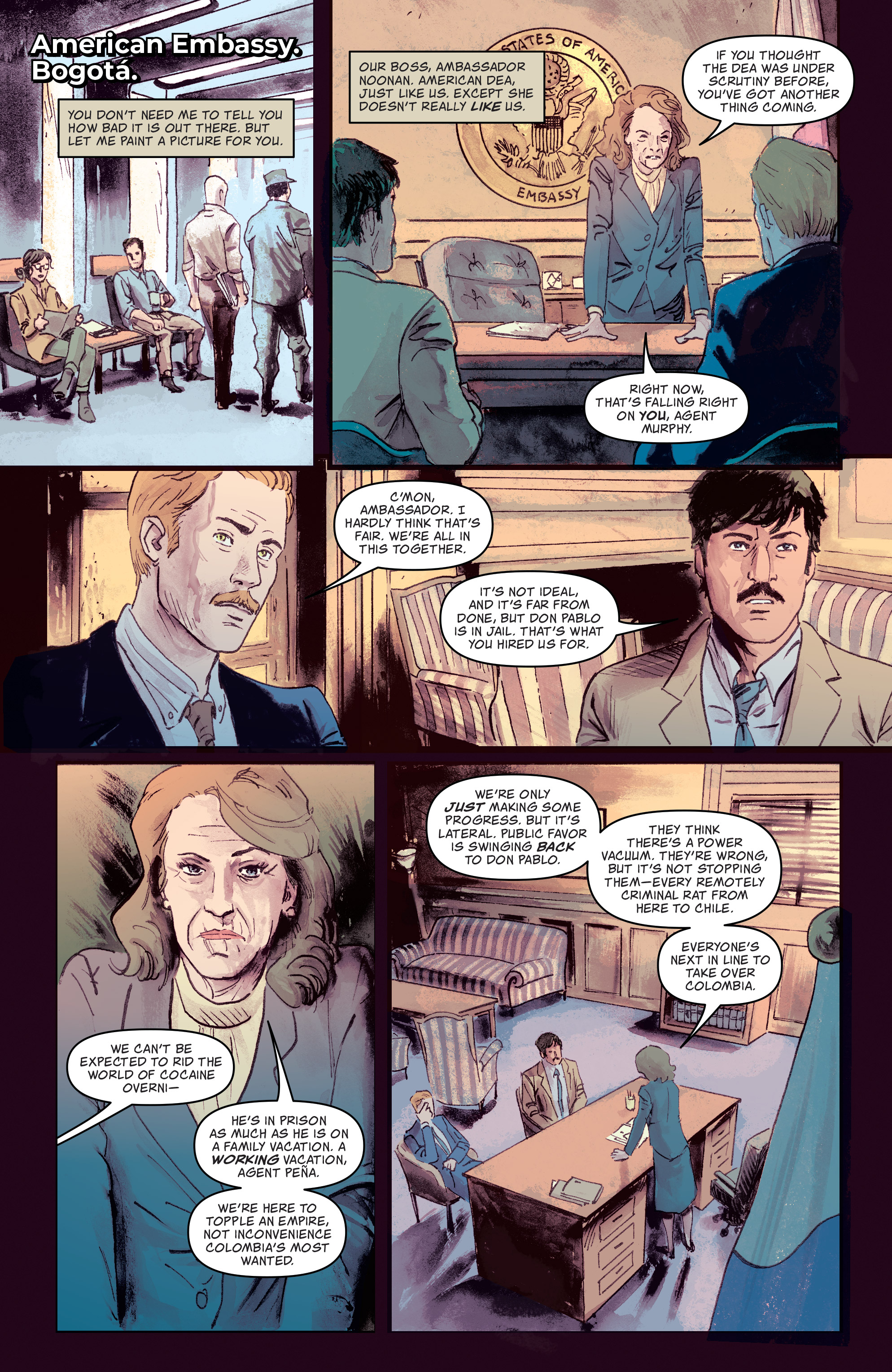 Read online Narcos comic -  Issue #1 - 4