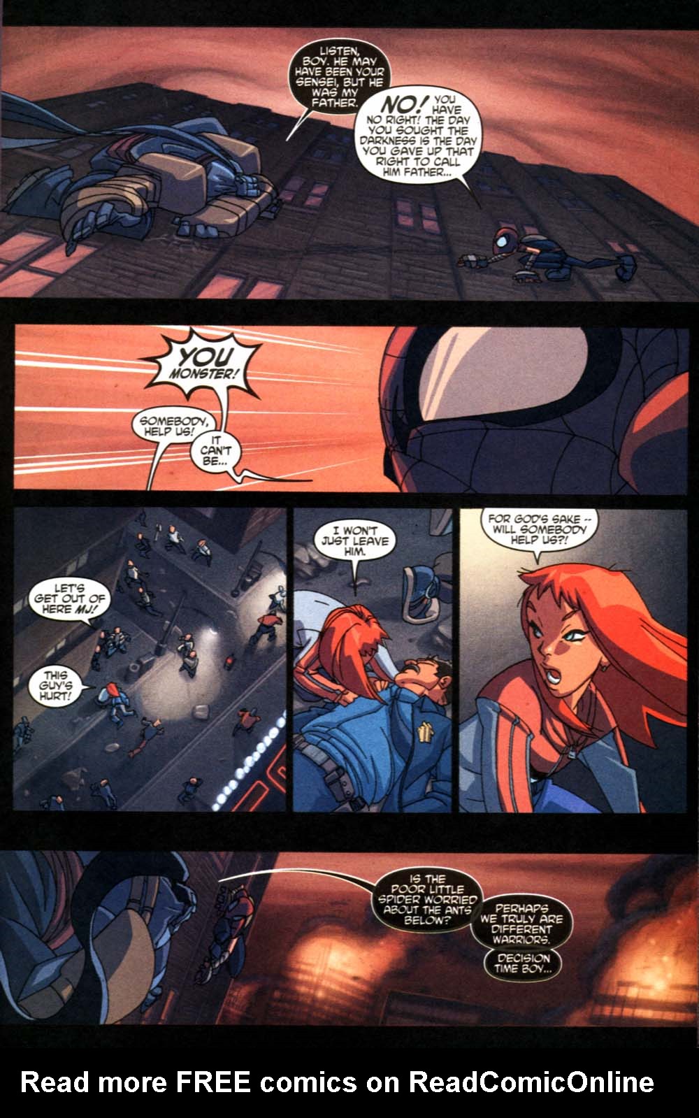 Read online Marvel Mangaverse: Spider-Man comic -  Issue # Full - 24