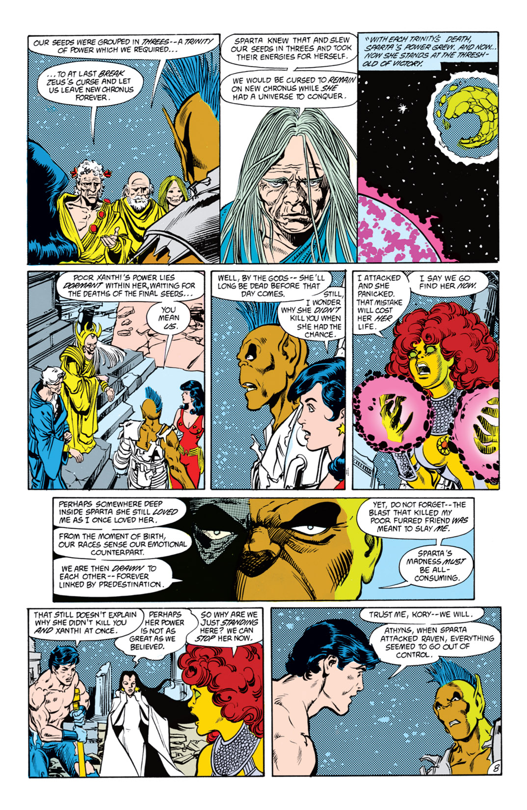 Read online The New Titans (1988) comic -  Issue #54 - 9