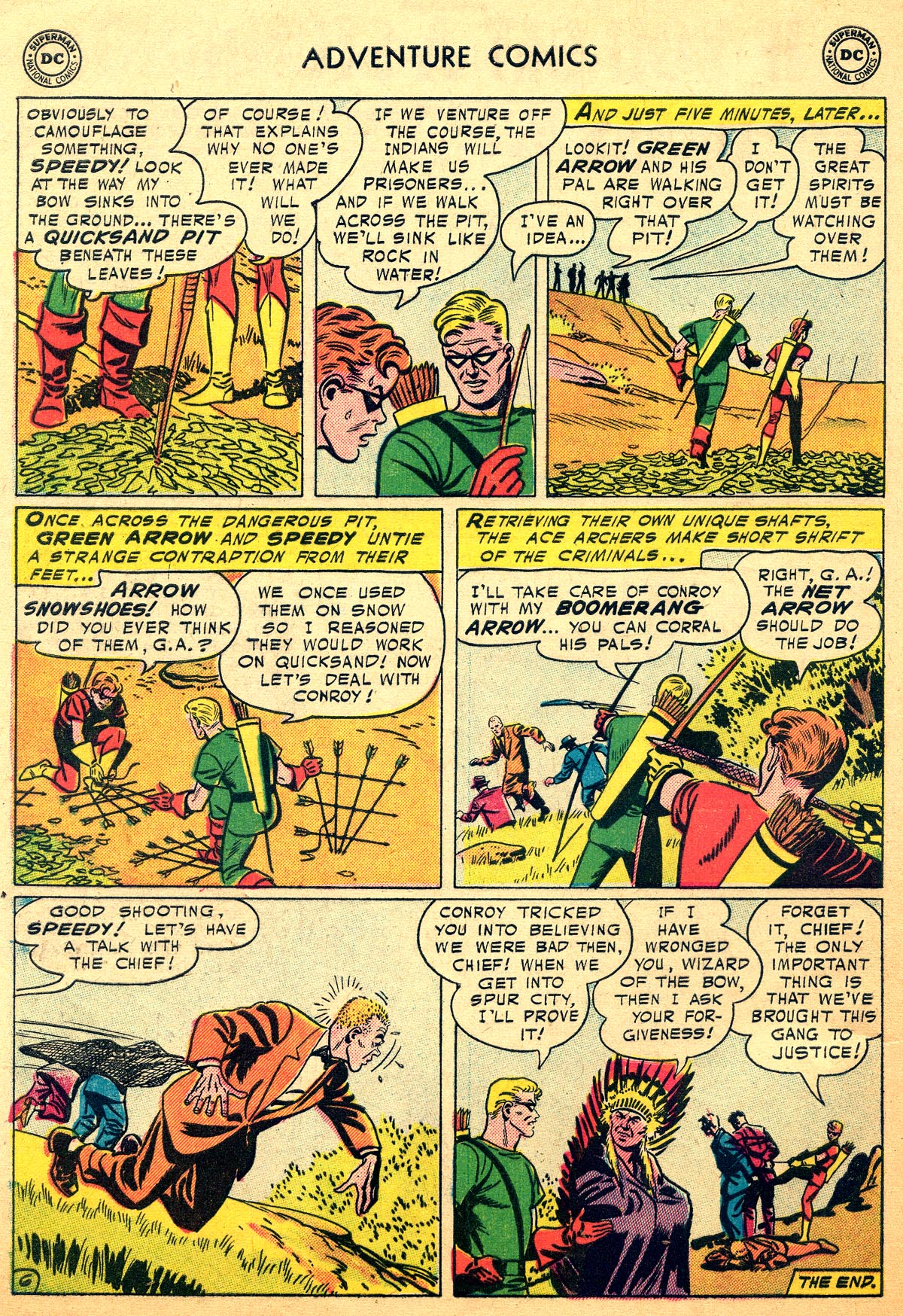 Read online Adventure Comics (1938) comic -  Issue #216 - 32