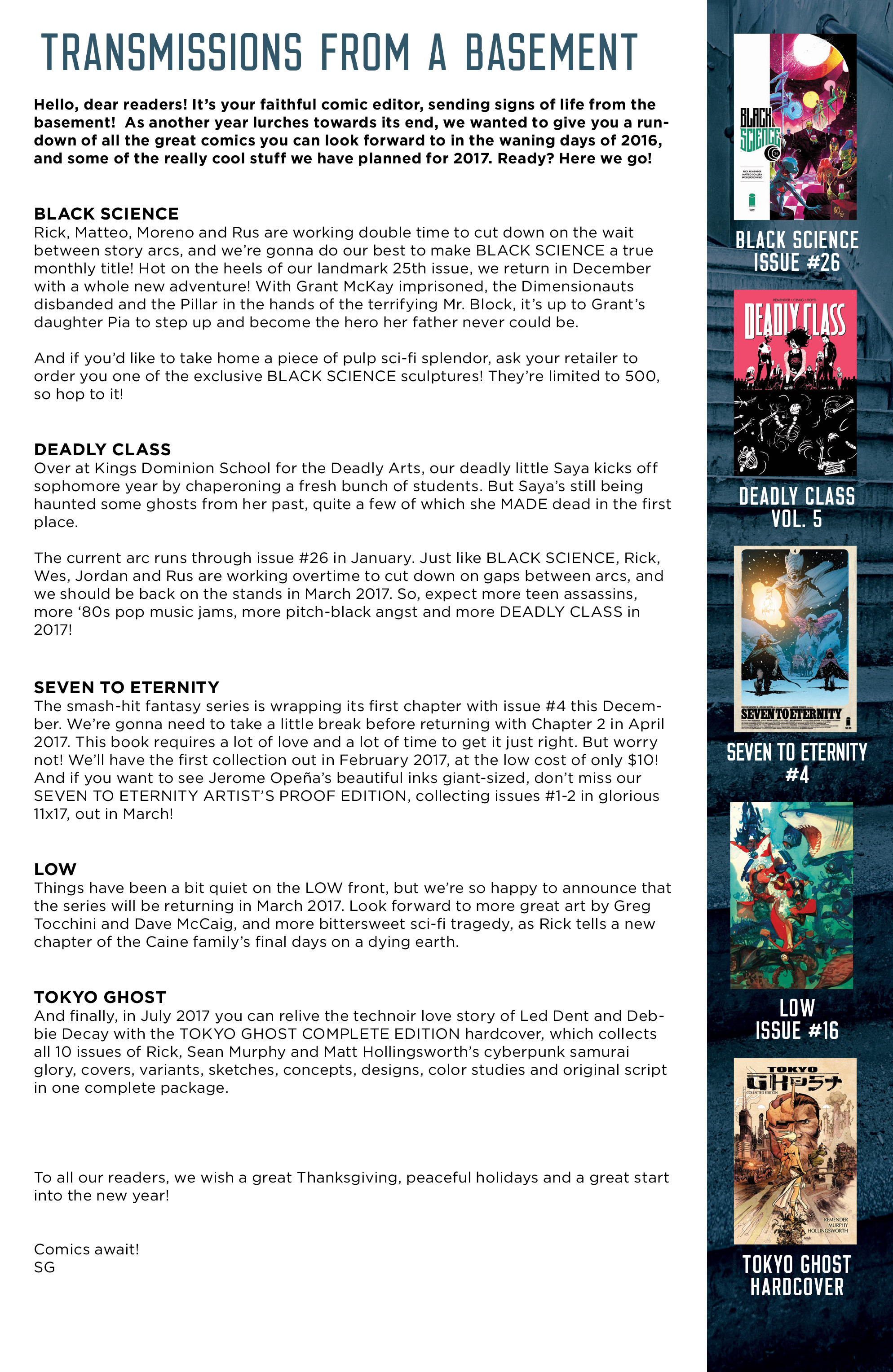Read online Deadly Class comic -  Issue #25 - 23