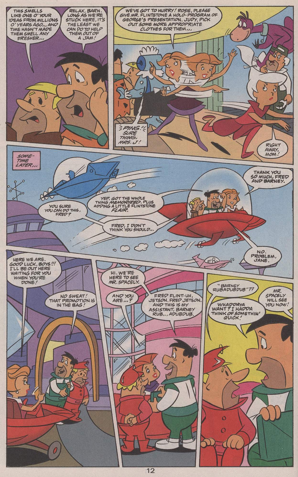 Read online The Flintstones and the Jetsons comic -  Issue #21 - 18