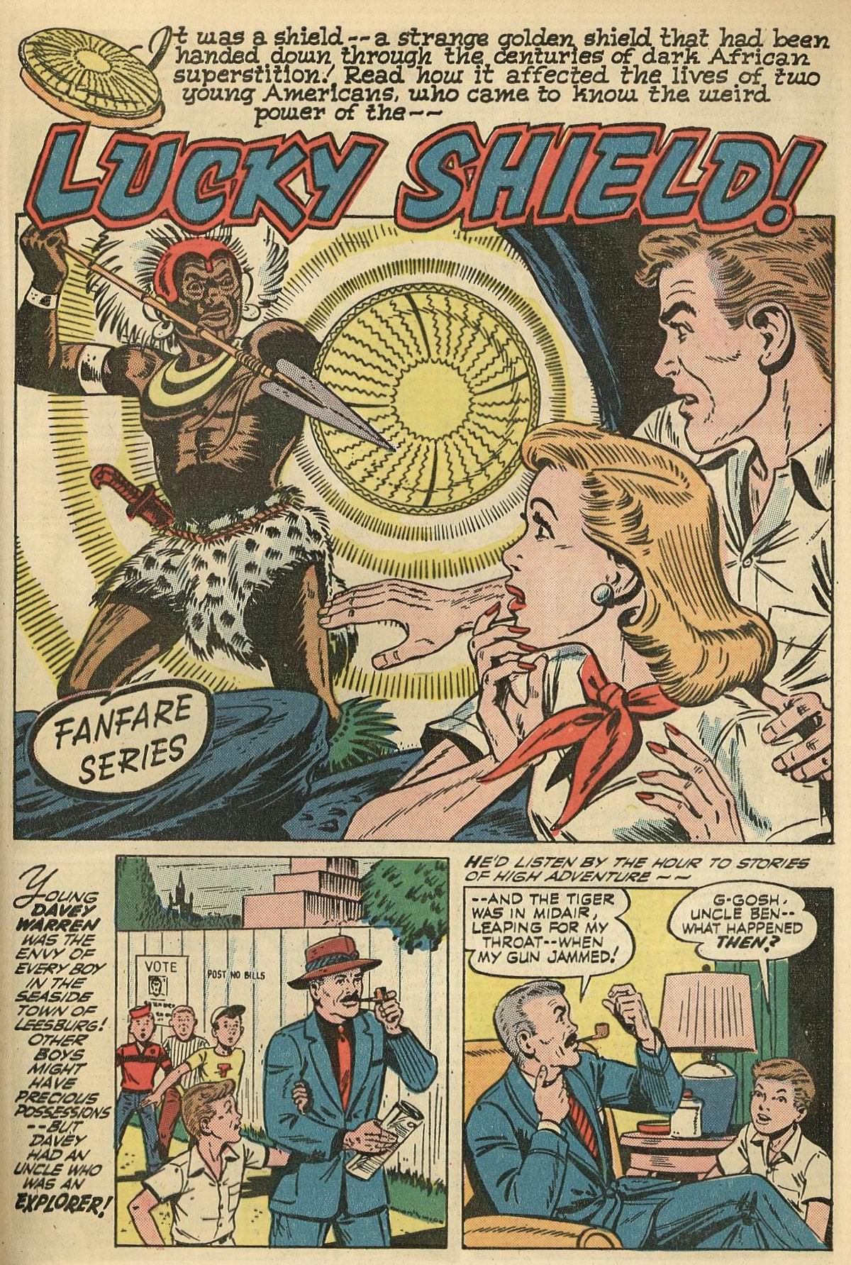 Read online Adventures Into The Unknown comic -  Issue #152 - 25