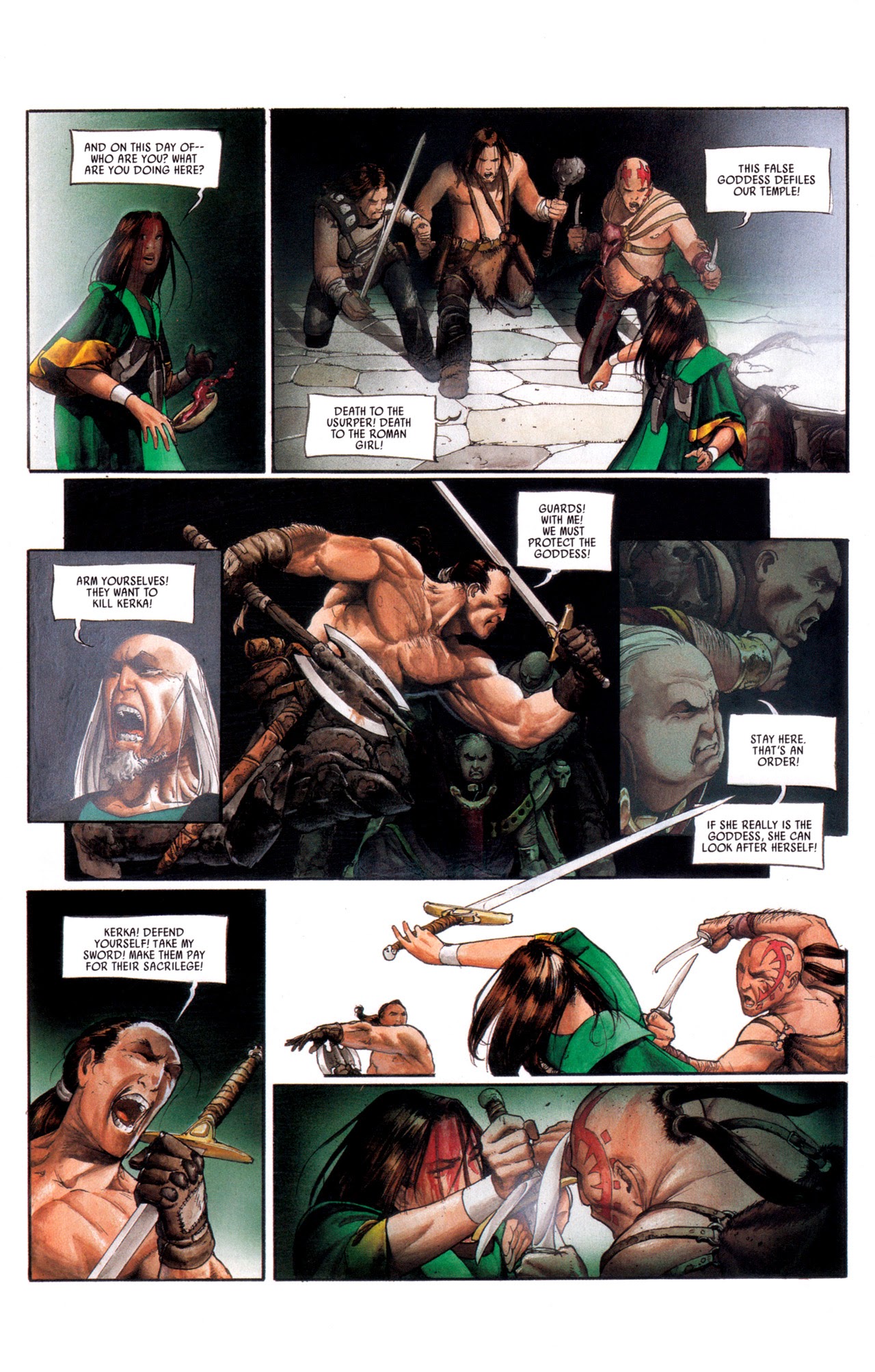 Read online Scourge of the Gods comic -  Issue #1 - 25
