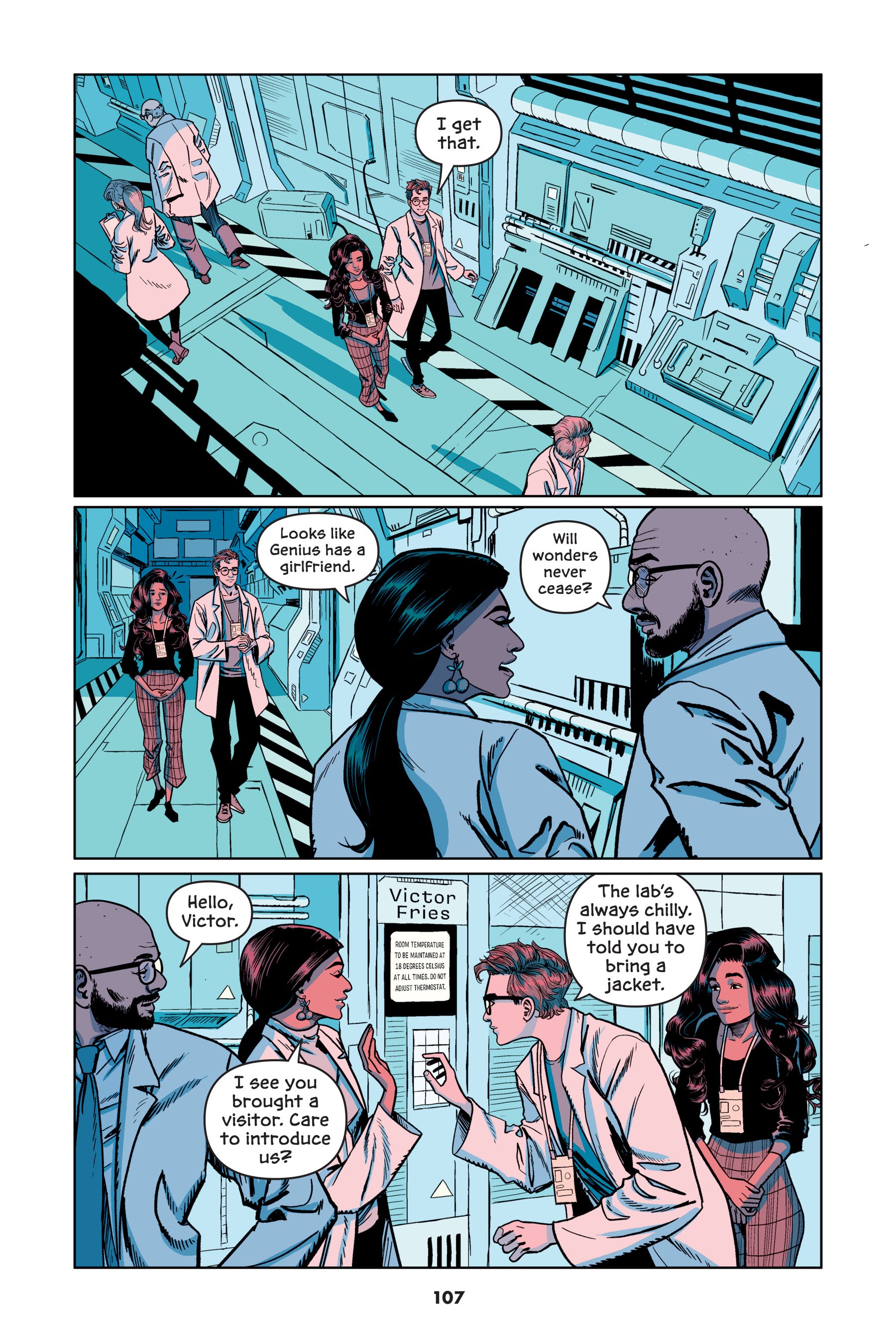 Read online Victor and Nora: A Gotham Love Story comic -  Issue # TPB (Part 2) - 6