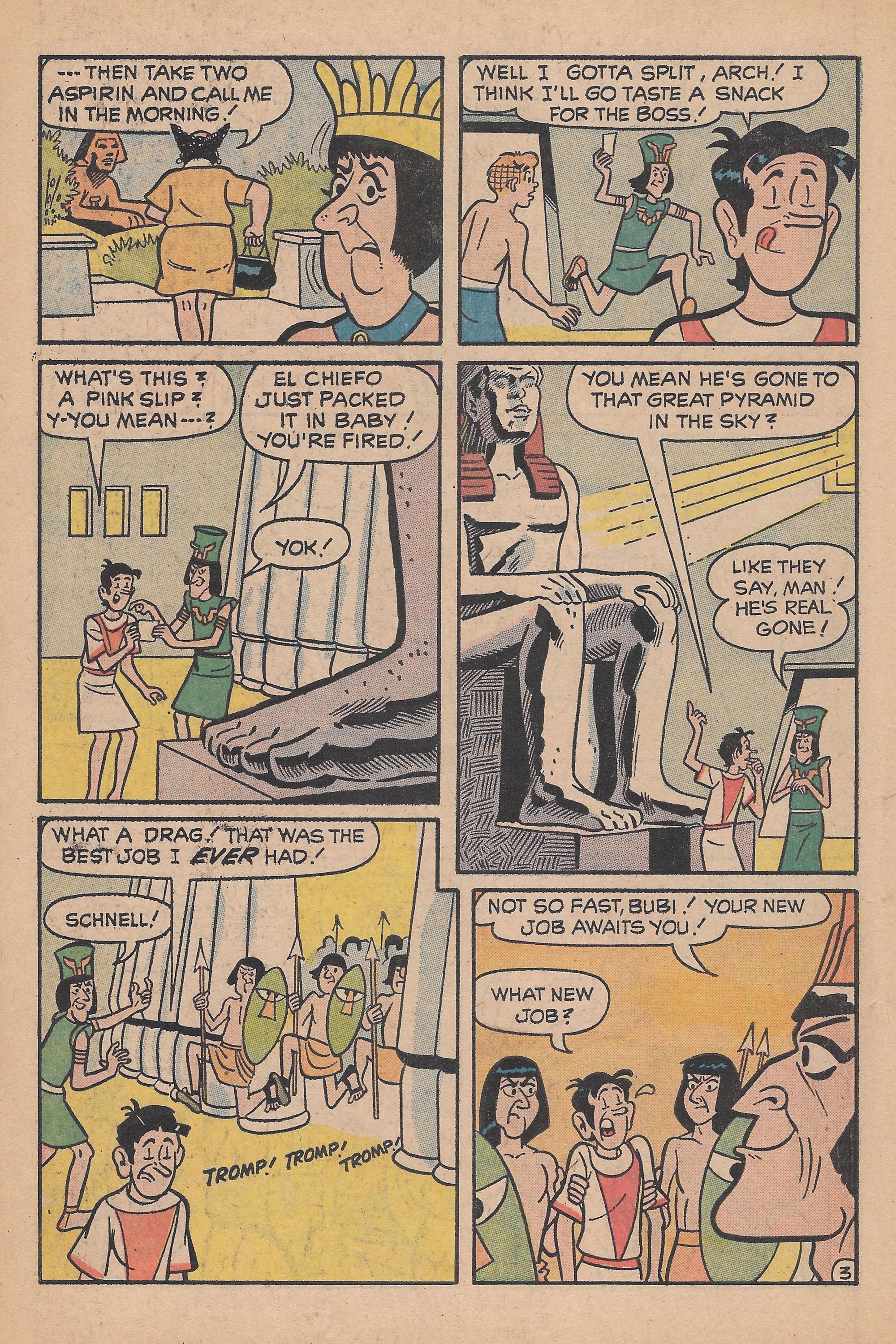 Read online Archie's TV Laugh-Out comic -  Issue #19 - 22