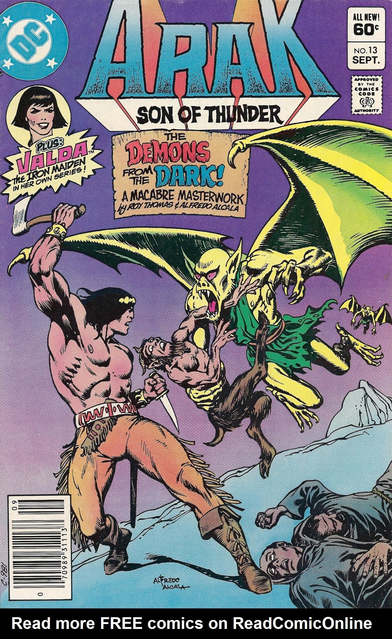 Read online Arak Son of Thunder comic -  Issue #13 - 1