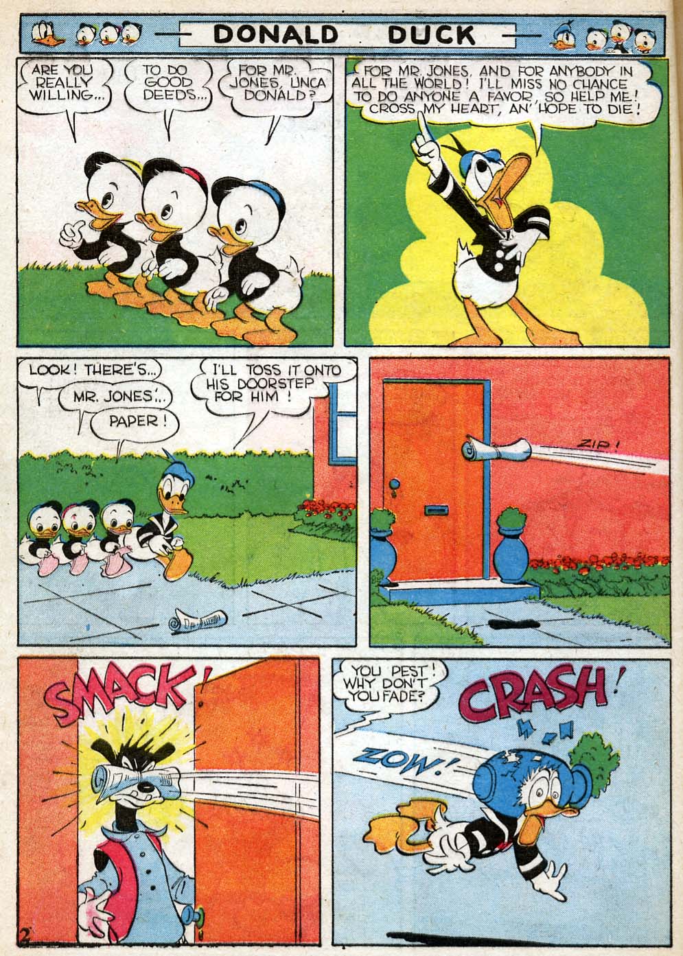 Read online Walt Disney's Comics and Stories comic -  Issue #34 - 4