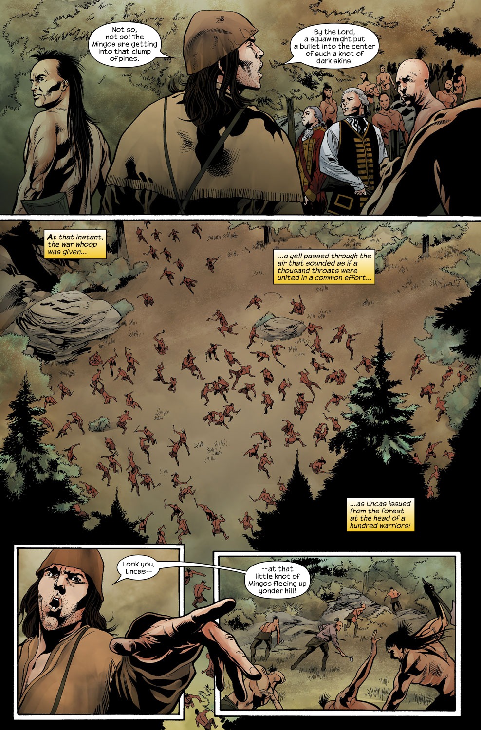 Read online The Last of the Mohicans comic -  Issue #6 - 13