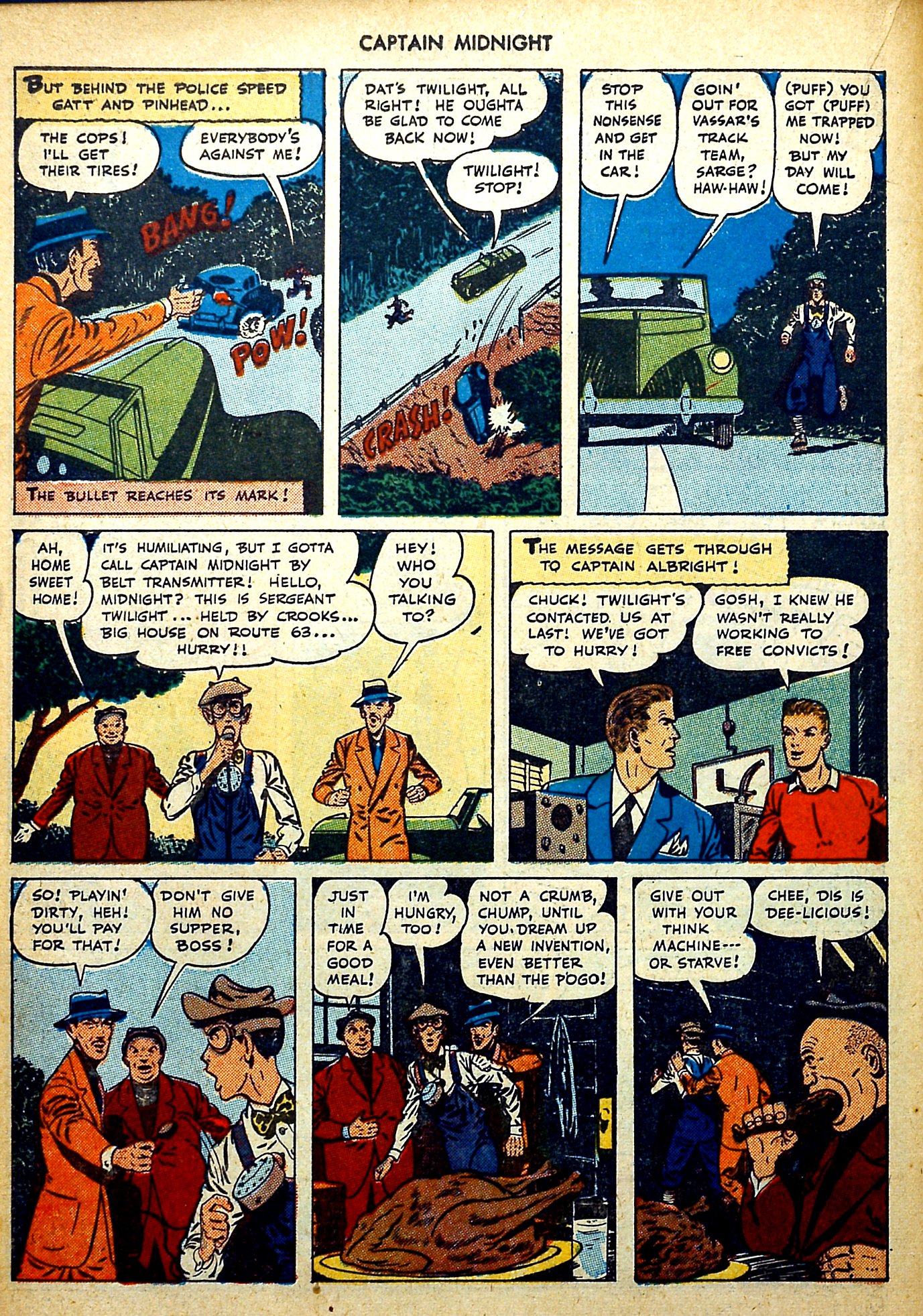 Read online Captain Midnight (1942) comic -  Issue #35 - 19