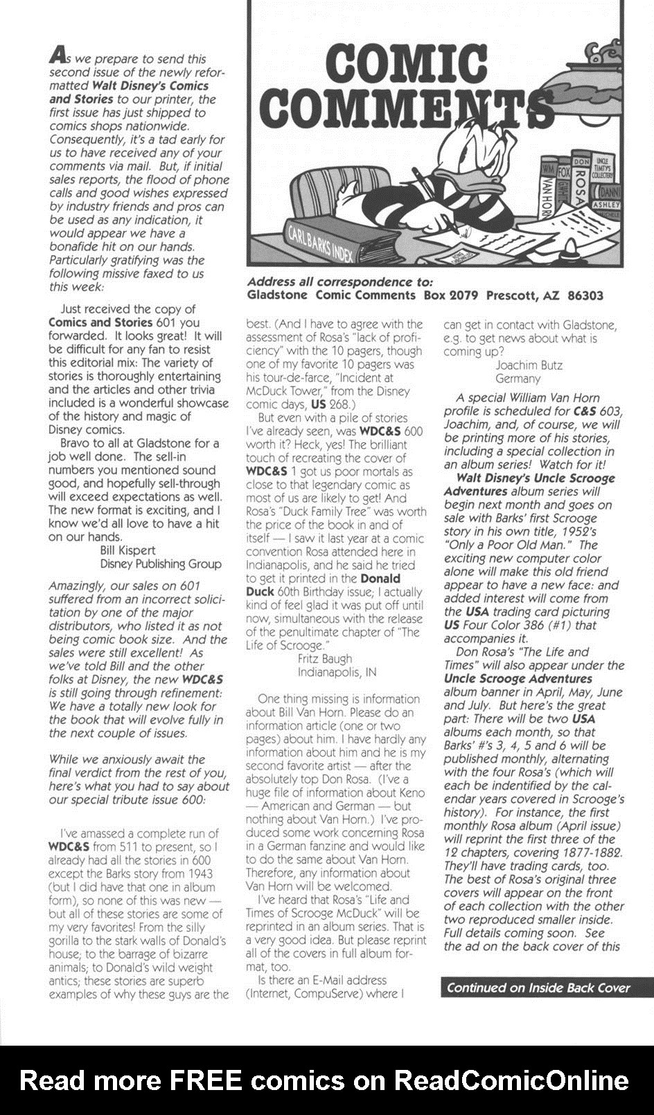 Read online Walt Disney's Comics and Stories comic -  Issue #602 - 2