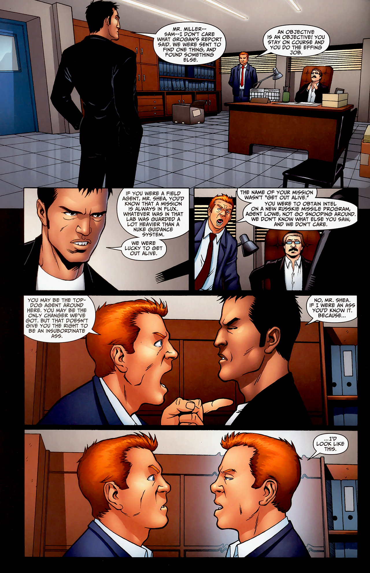 Read online Push comic -  Issue #1 - 10