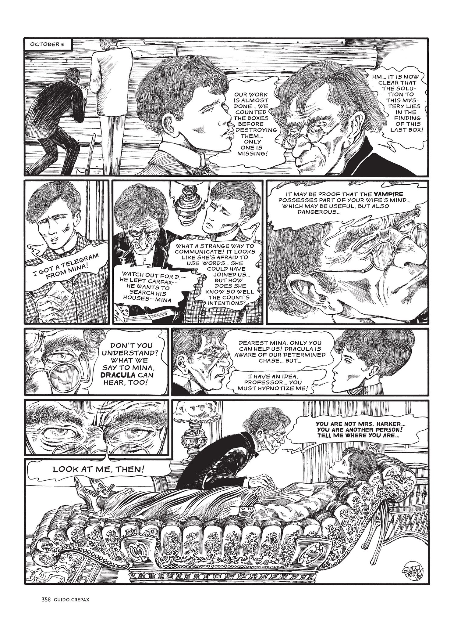 Read online The Complete Crepax comic -  Issue # TPB 1 - 347